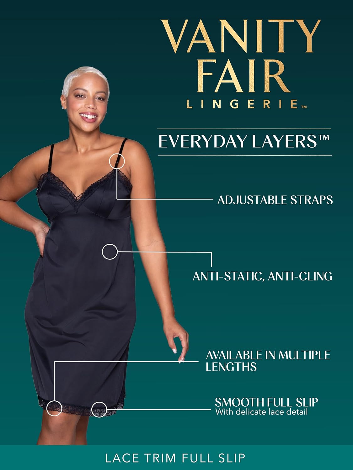 Vanity Fair Anti-Static Full Slip — image 4