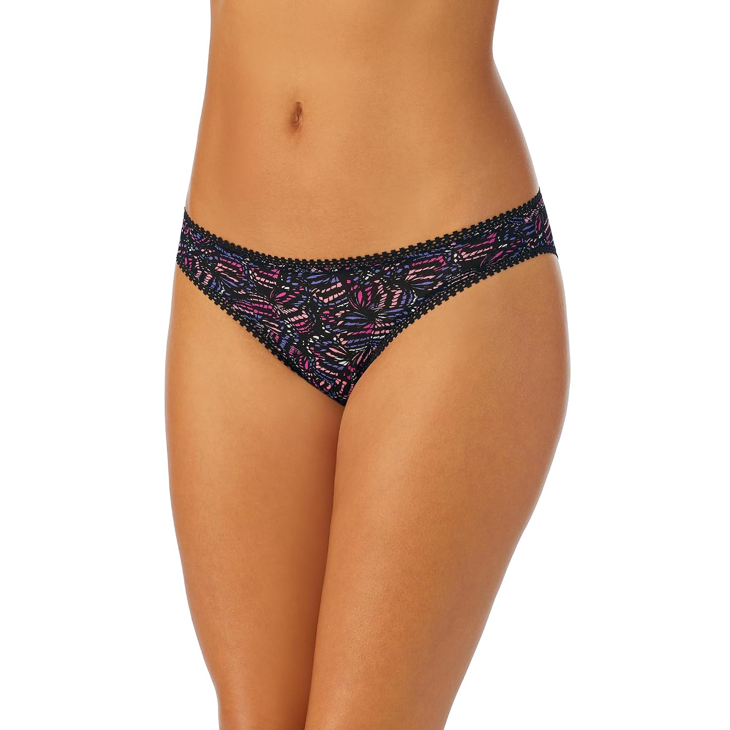 OnGossamer Mesh Printed Hip Bikini — image 10