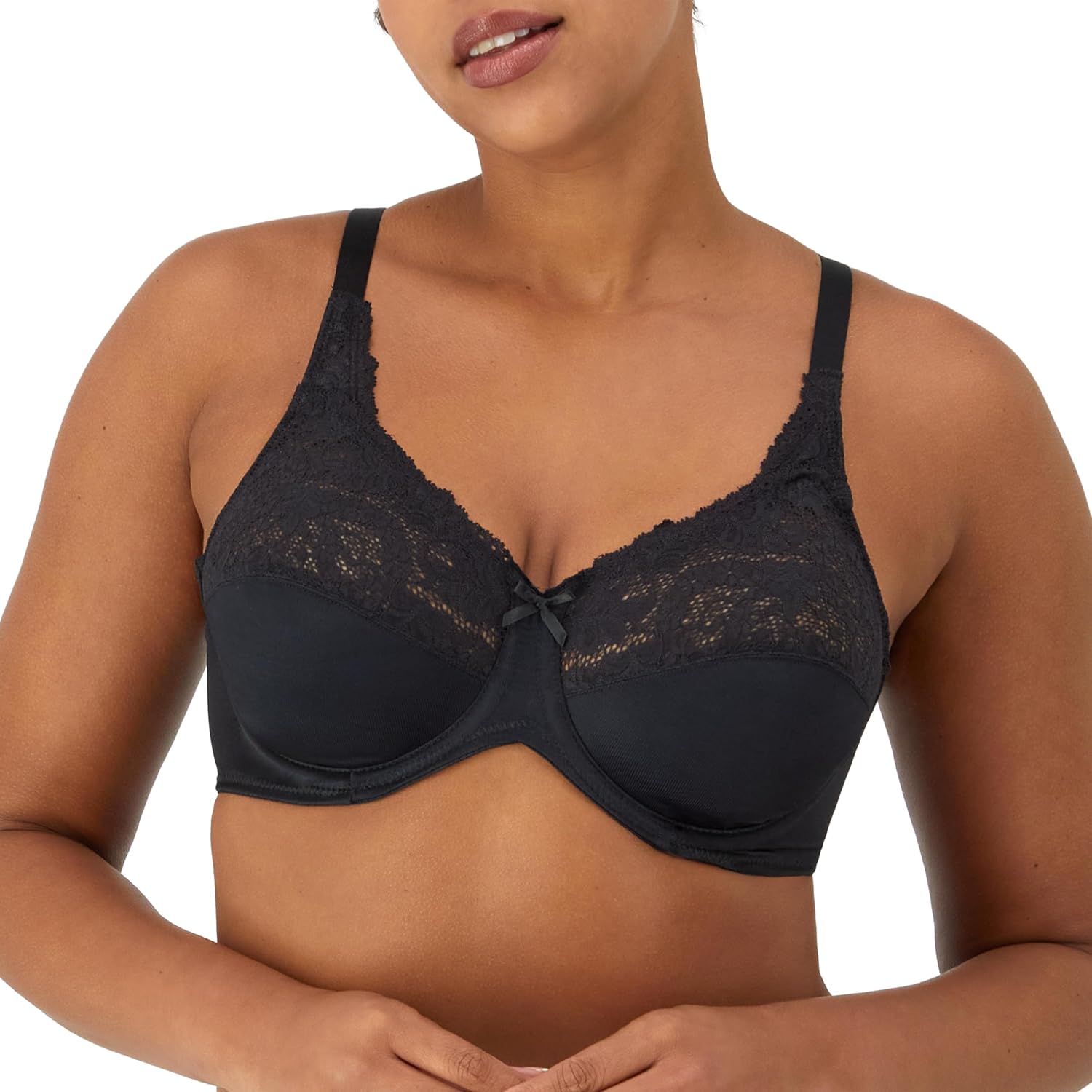 Bali Lilyette Minimizer Underwire Bra with Lace
