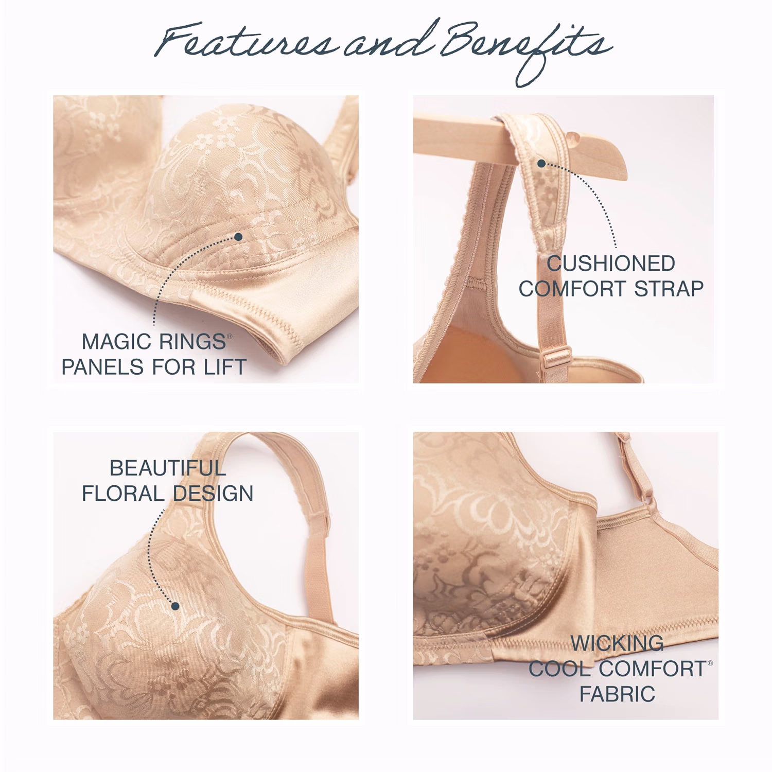 Playtex 18 Hour Ultimate Lift Wireless Bra — image 5