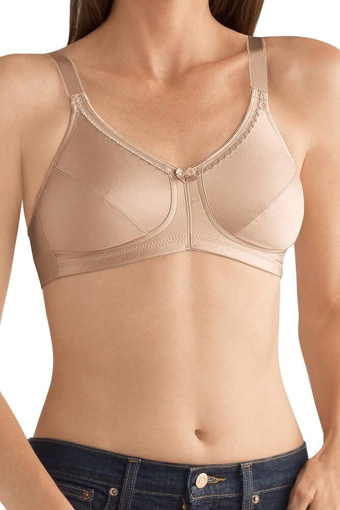 Amoena Women's Wire-Free Coolmax Bra with Pockets
