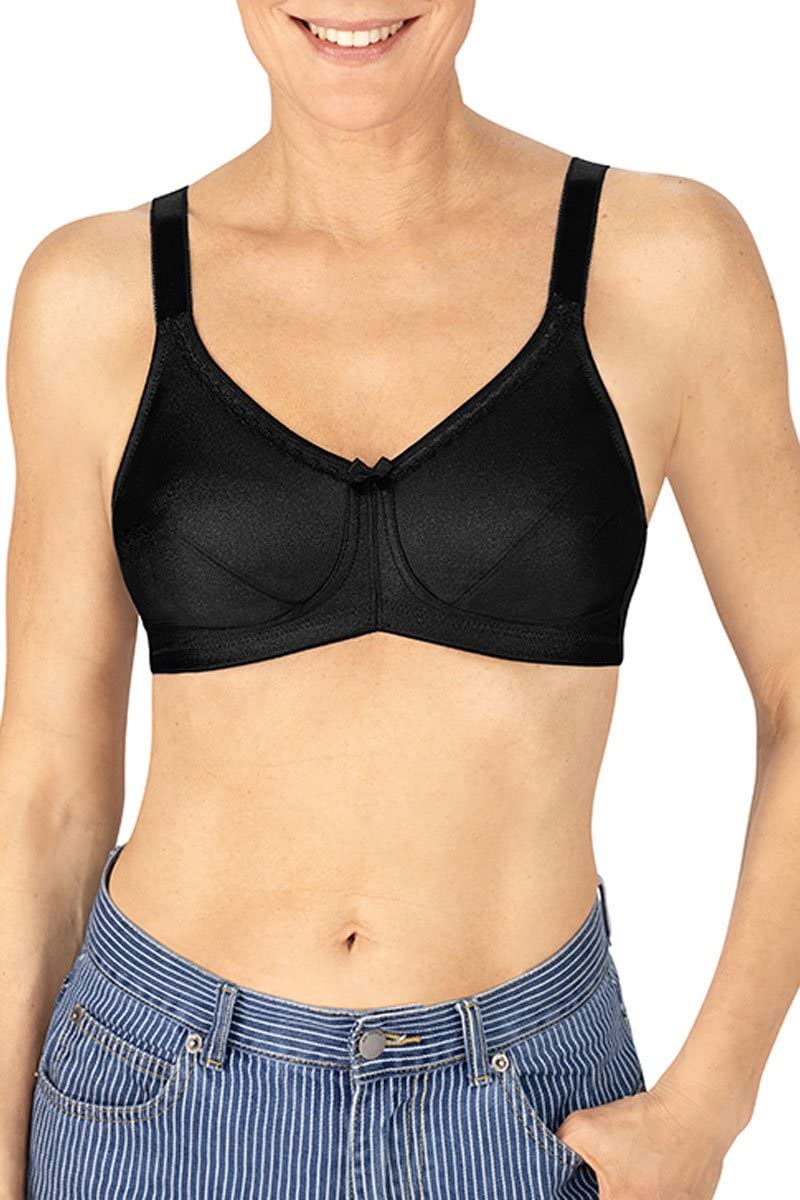 Amoena Women's Wire-Free Coolmax Bra with Pockets — image 5