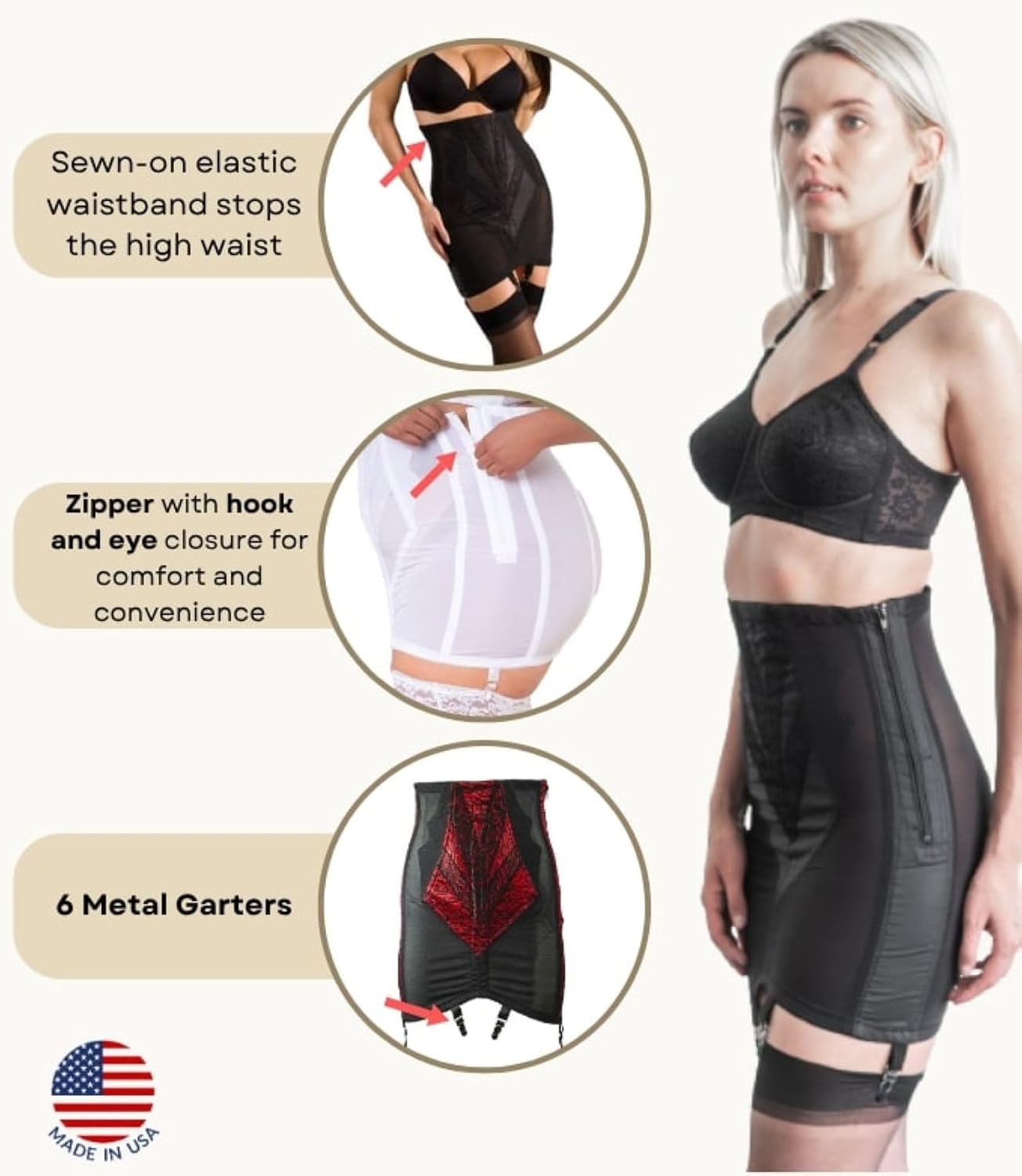 Rago Extra Firm Open Bottom Girdle — image 5