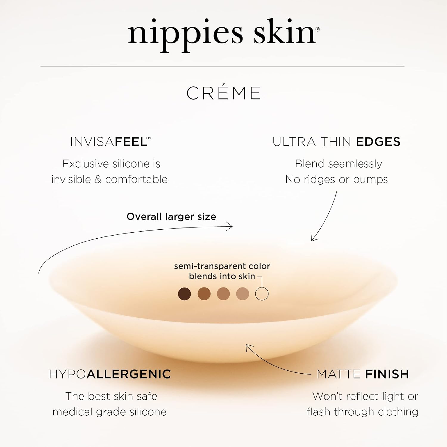 Nippies Silicone Nipple Covers for No Show Look — image 4
