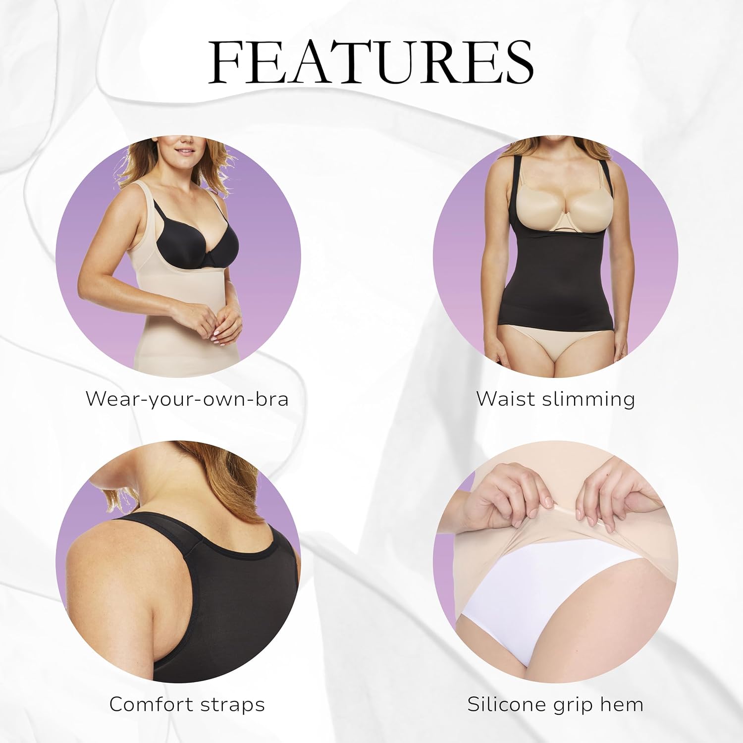Naomi & Nicole Women's Step-In Torsette — image 4