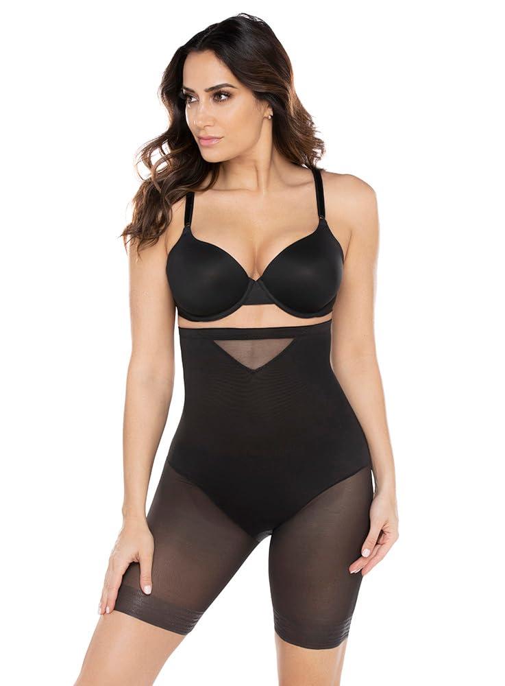 Miraclesuit Women's Hi-Waist Thigh Slimmer Shapewear