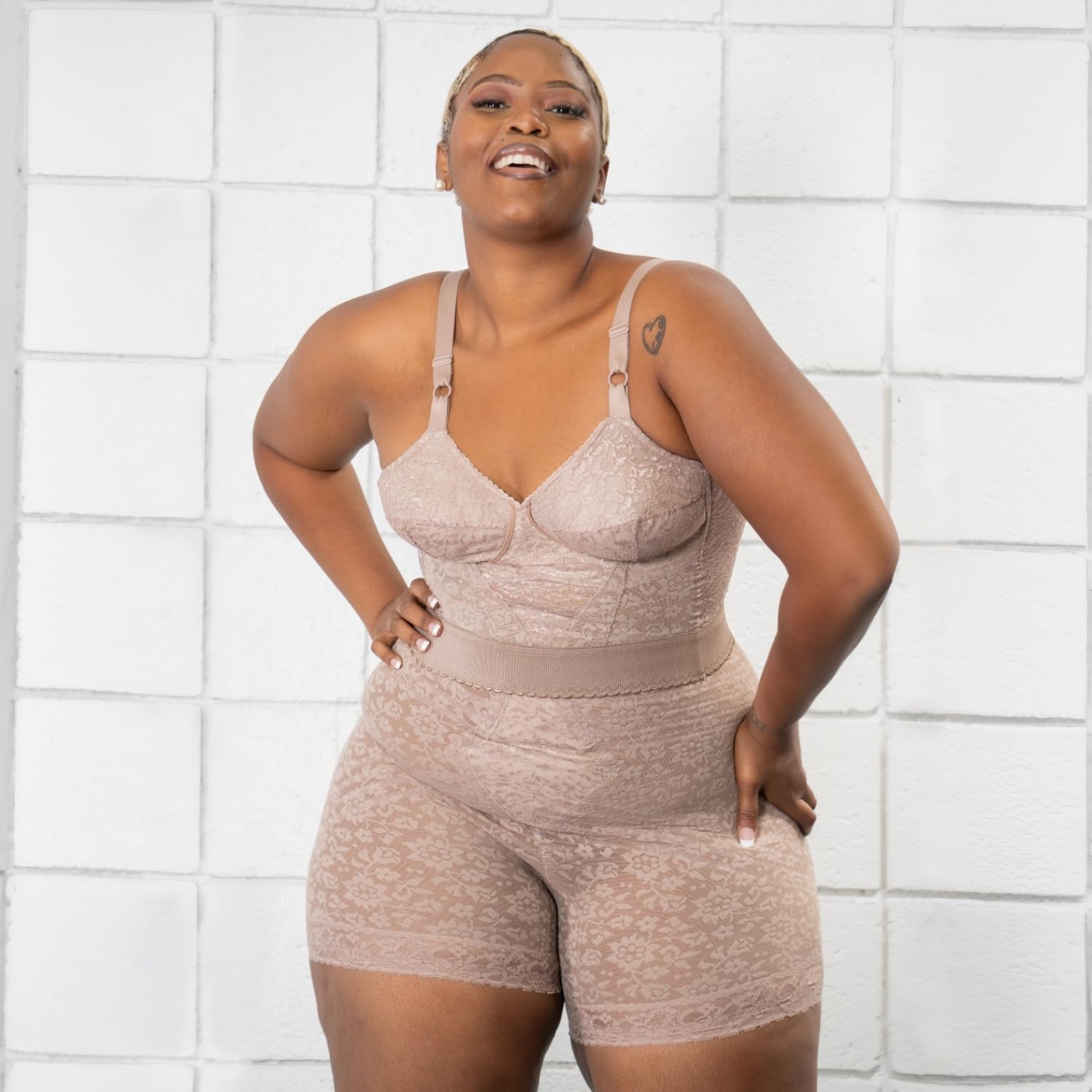 Rago High Waist Lace Thigh Slimmer — image 5