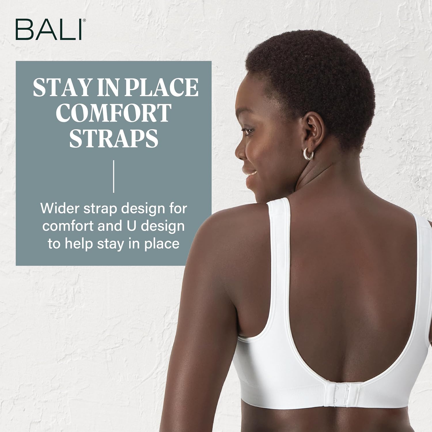Bali Comfort Revolution Wireless Bra for Women — image 3
