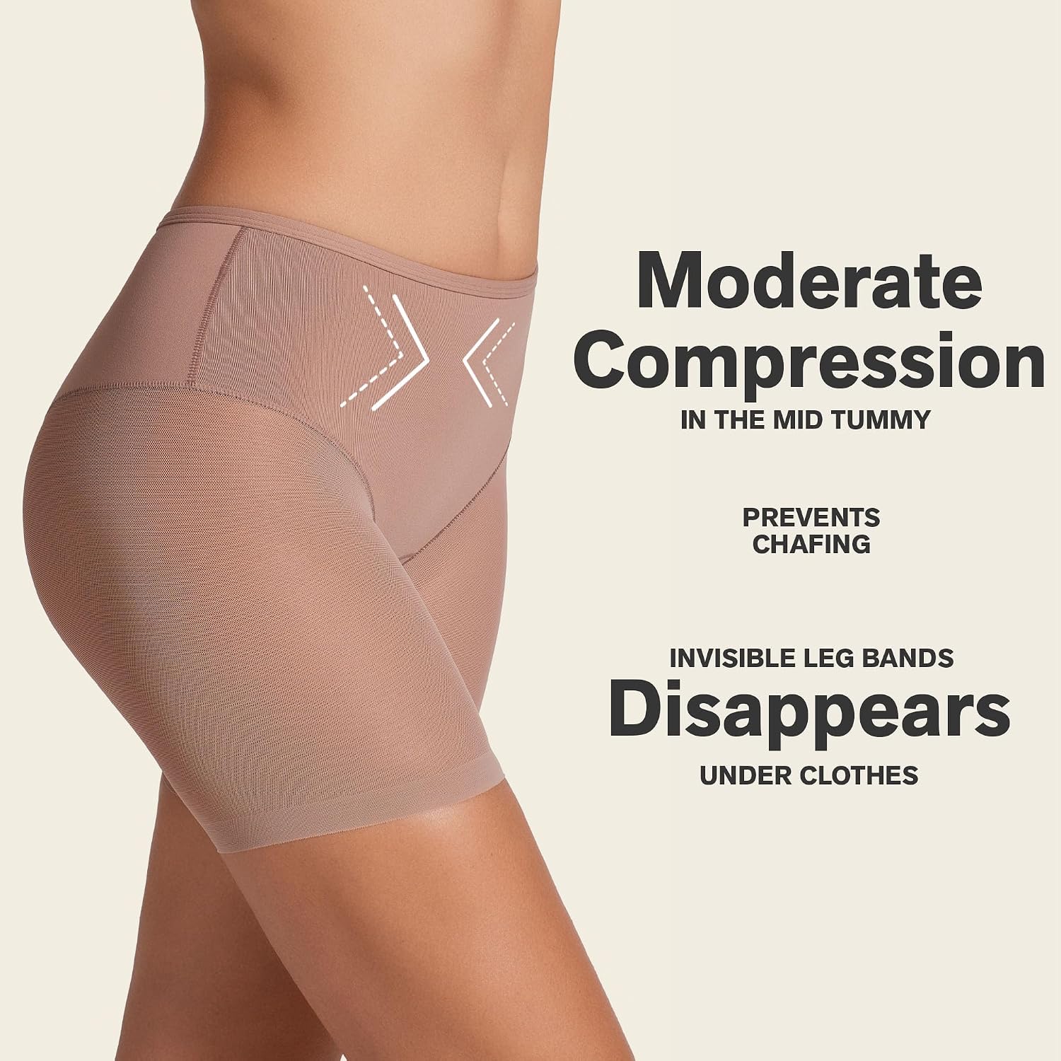 Leonisa Sheer Shaper Shorts for Women — image 2