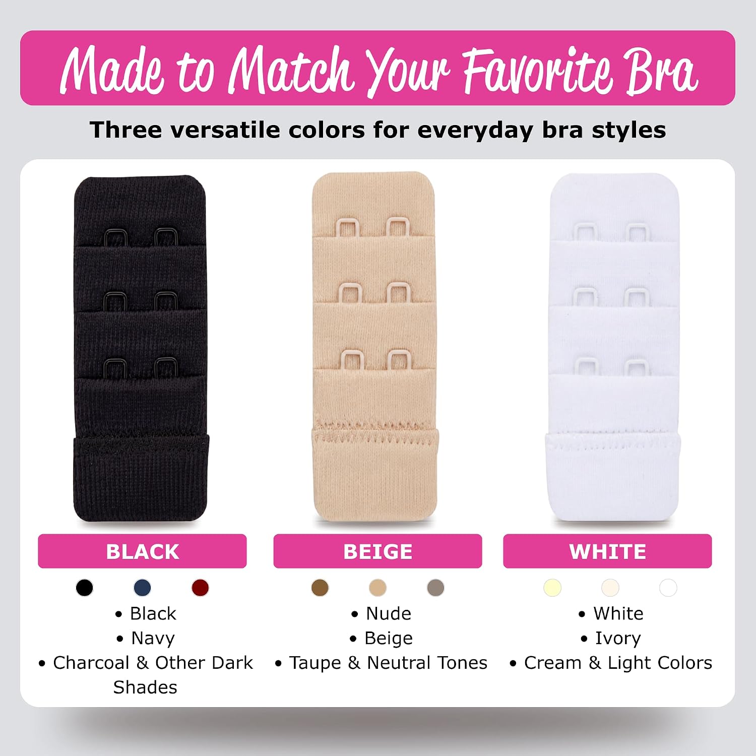 Fashion First Aid Bra Extender Set — image 8