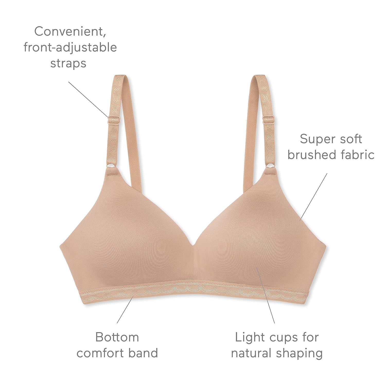 Warner's Cloud 9 Super Soft Wireless Comfort Bra — image 4