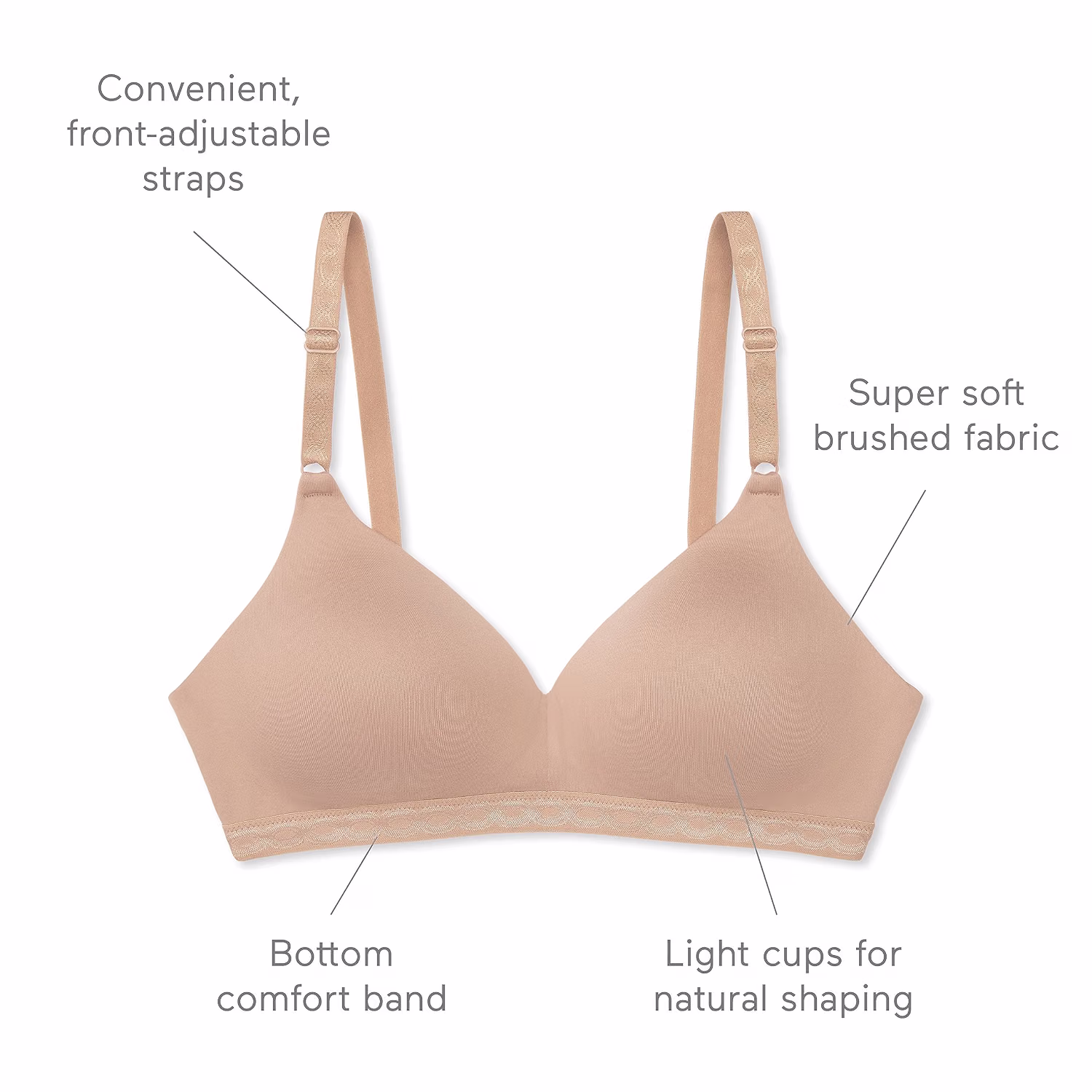 Warner's Cloud 9 Super Soft Wireless Bra — image 4