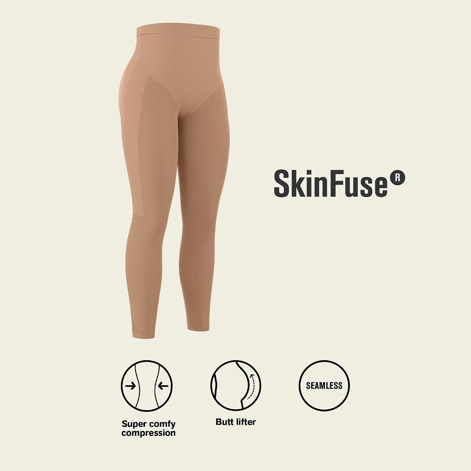 Leonisa Seamless Butt Lifting Shaper Shorts — image 4