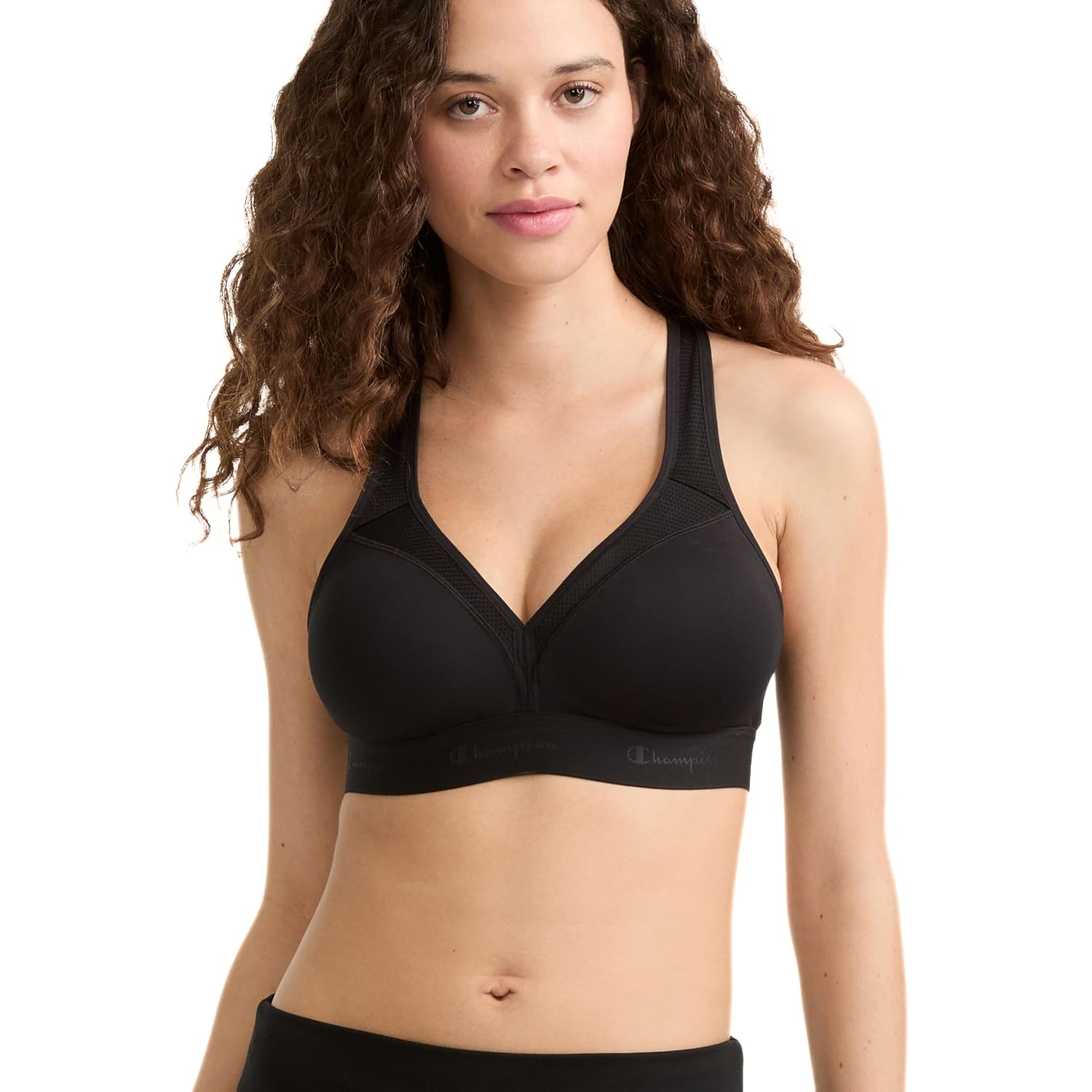 Champion Women's Curvy Textured Sports Bra