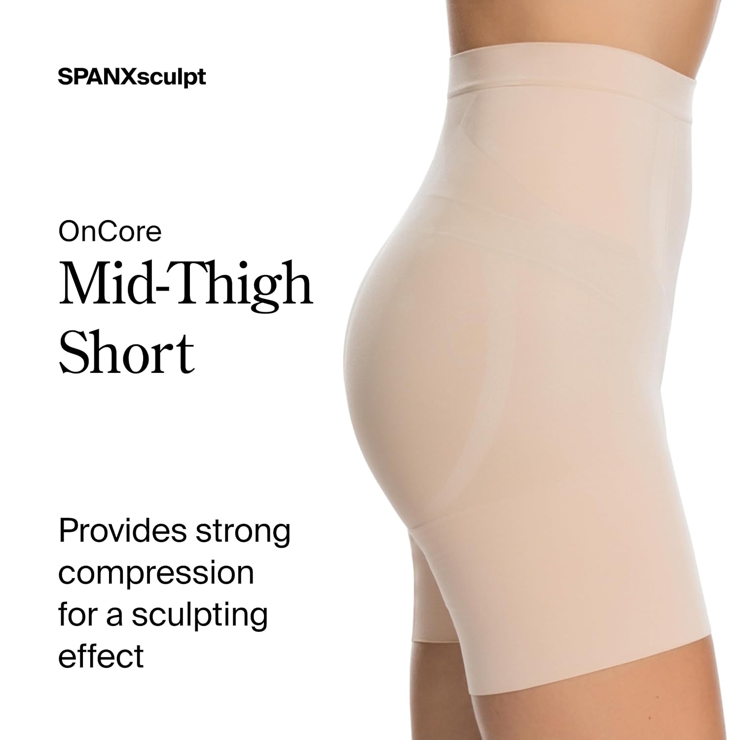 SPANX OnCore Mid-Thigh Shaper Level 4 Compression — image 2