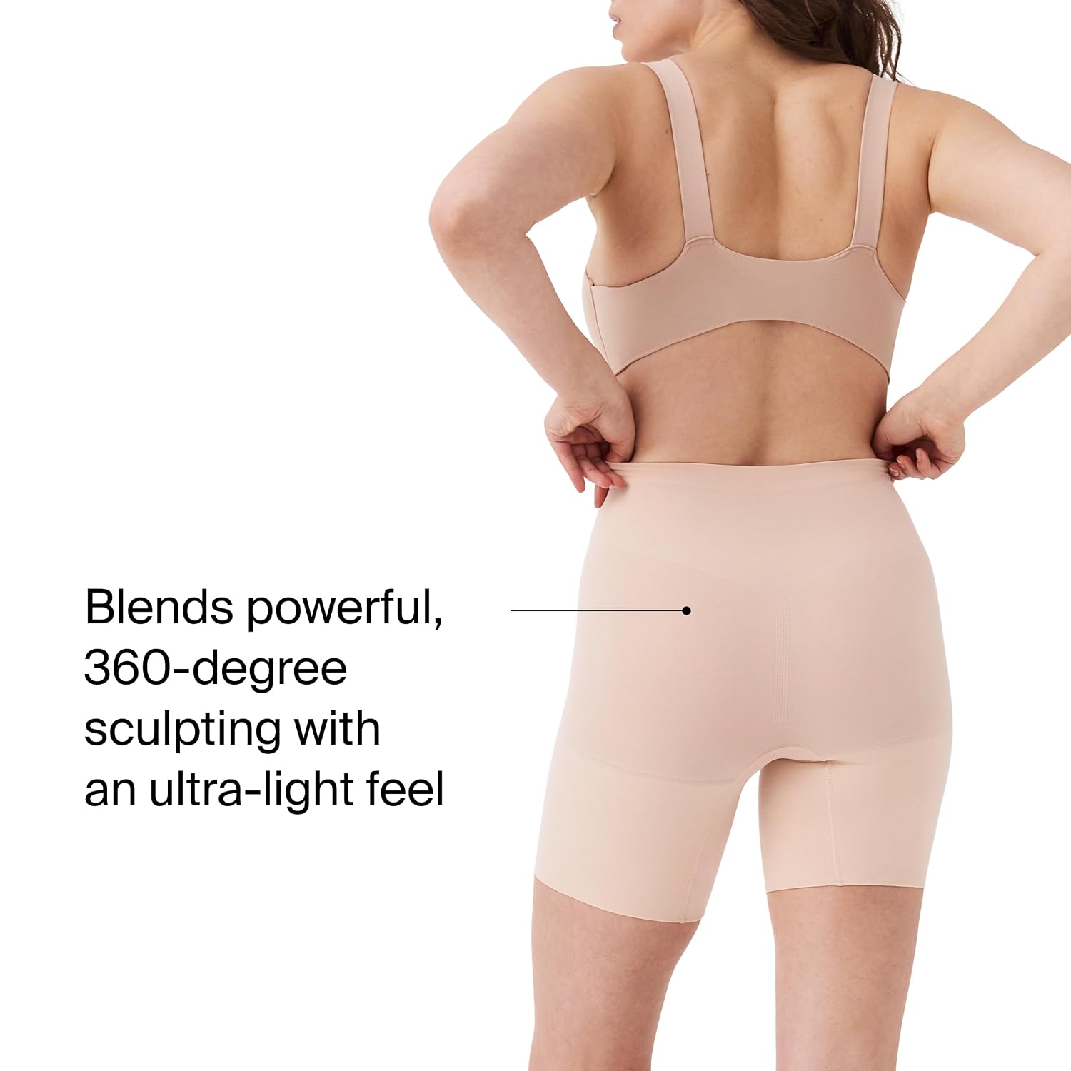 SPANX Power Series Mid-Thigh Short Shapewear — image 4