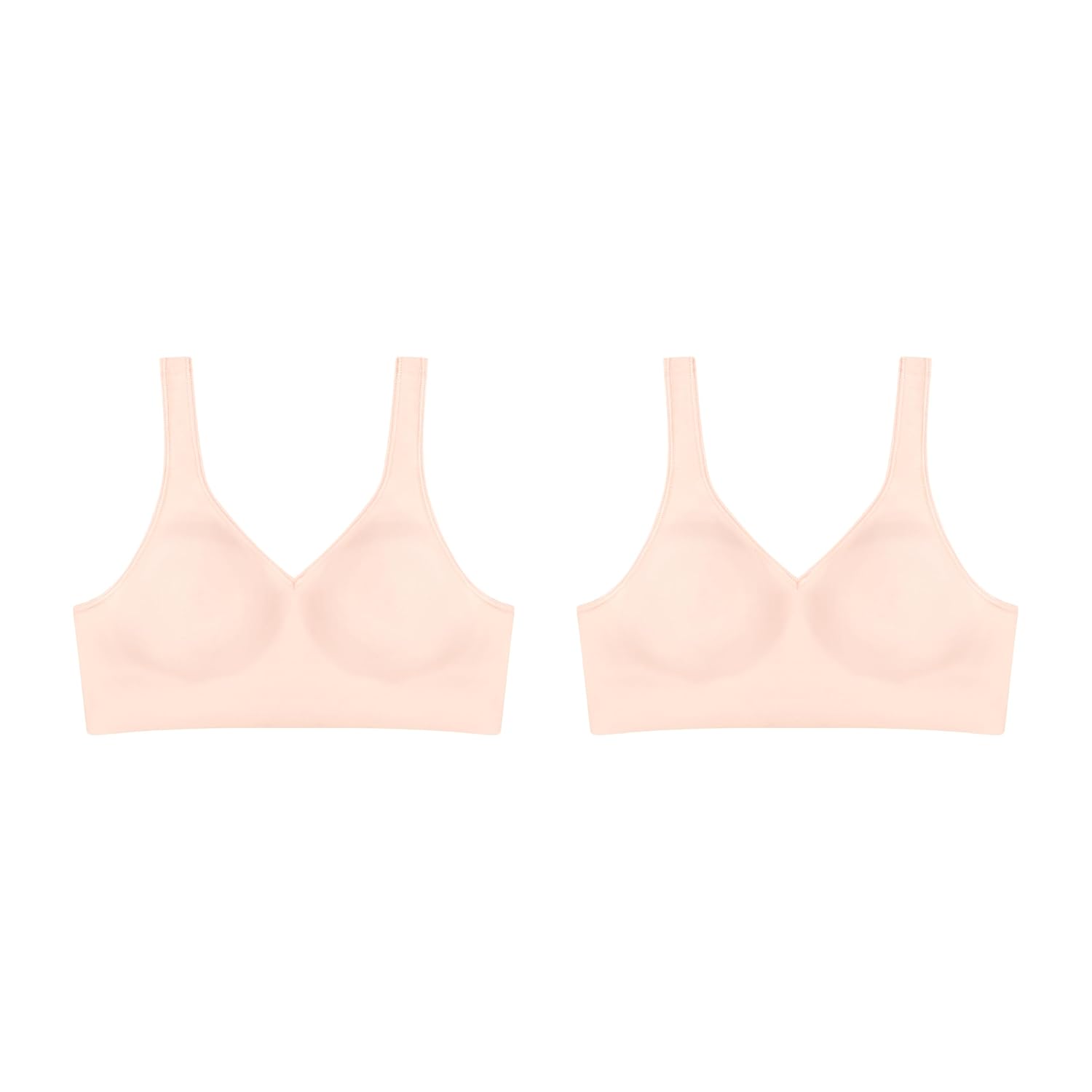 Hanes Women's Smooth Comfort Full-Coverage Wireless Bra — image 9