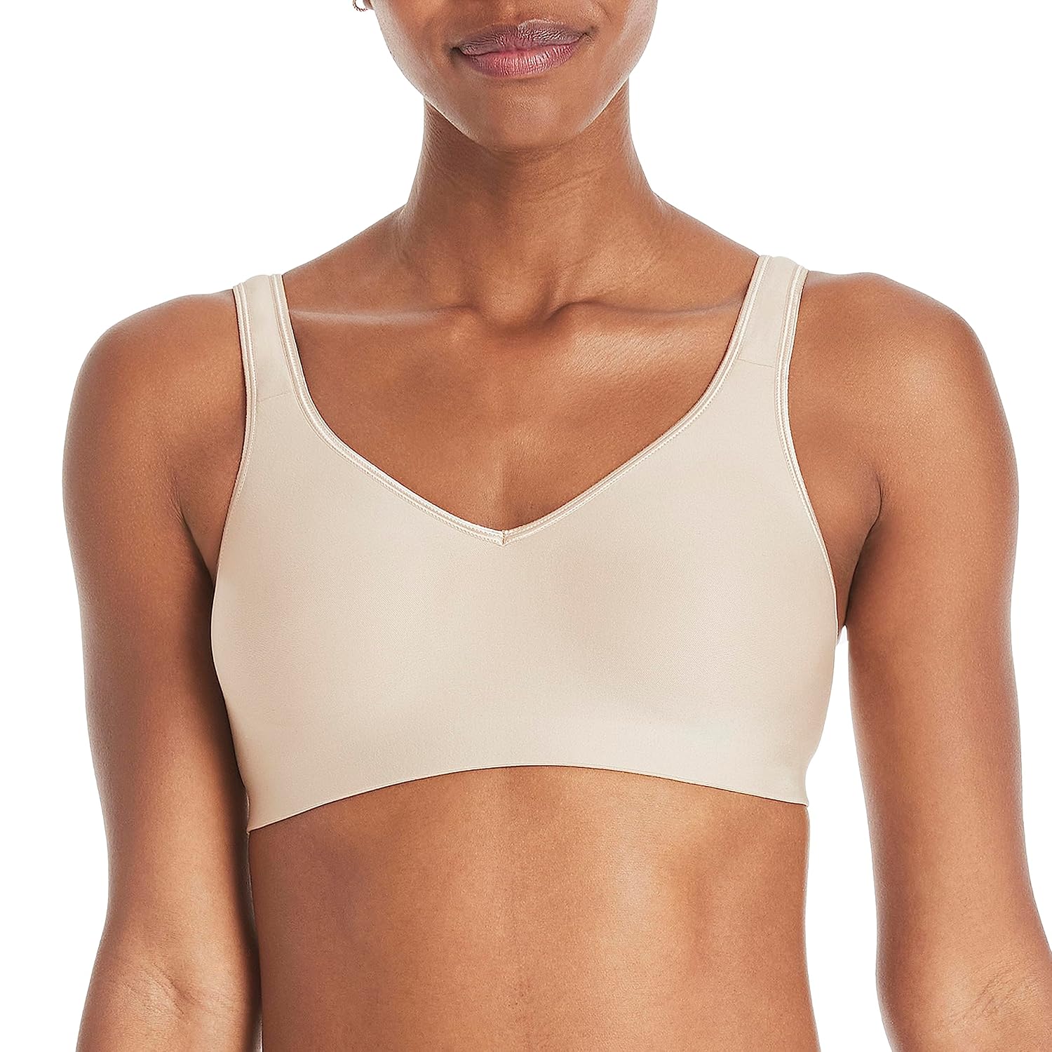 Hanes Women's Wireless Full-Coverage T-Shirt Bra