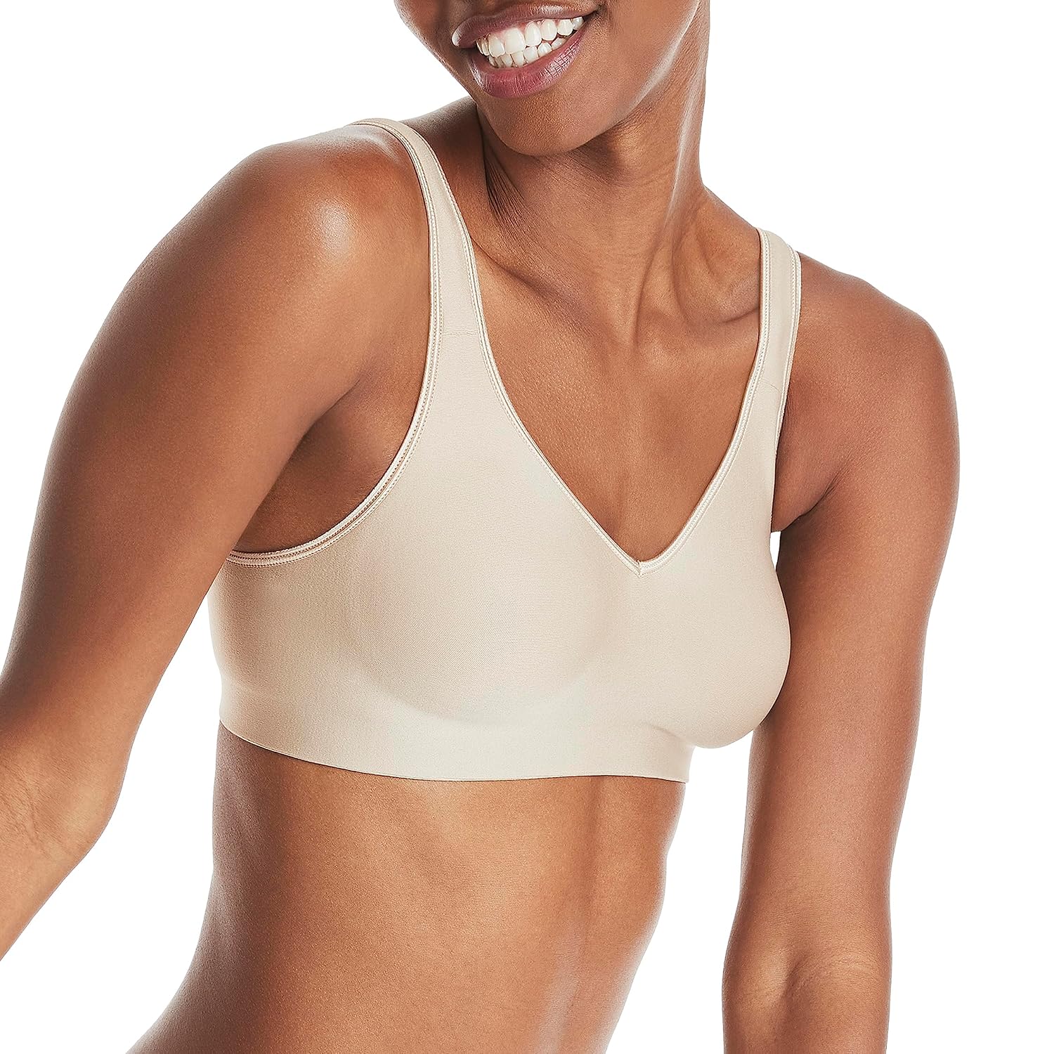 Hanes Women's Wireless Full-Coverage T-Shirt Bra — image 2