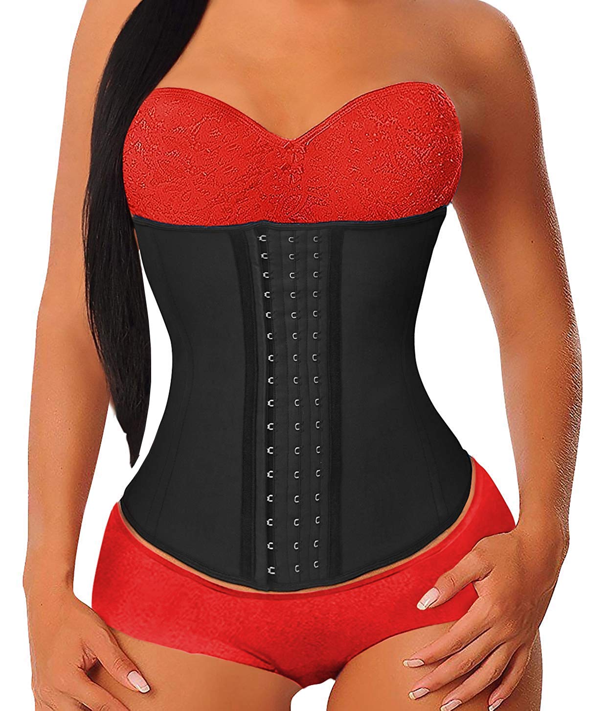 YIANNA Underbust Waist Trainer Corset Body Shaper