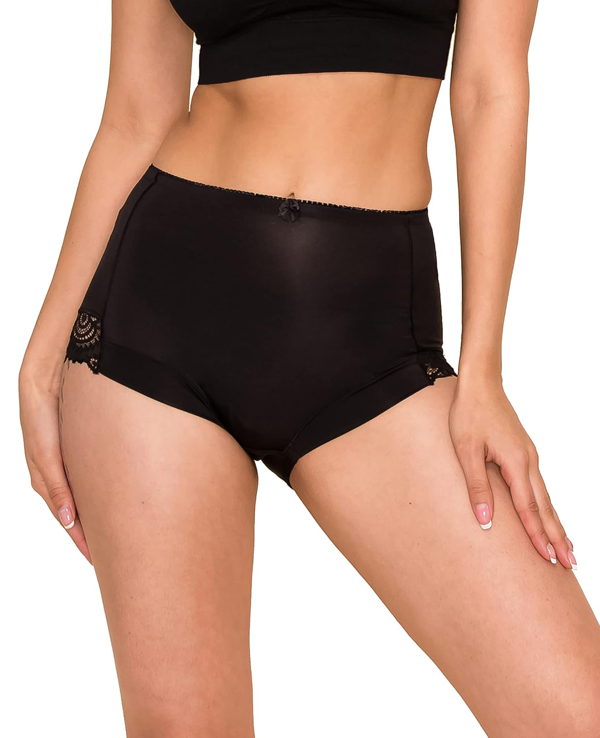 Barbra Lingerie Women's Tummy Control Briefs 4-Pack — image 2