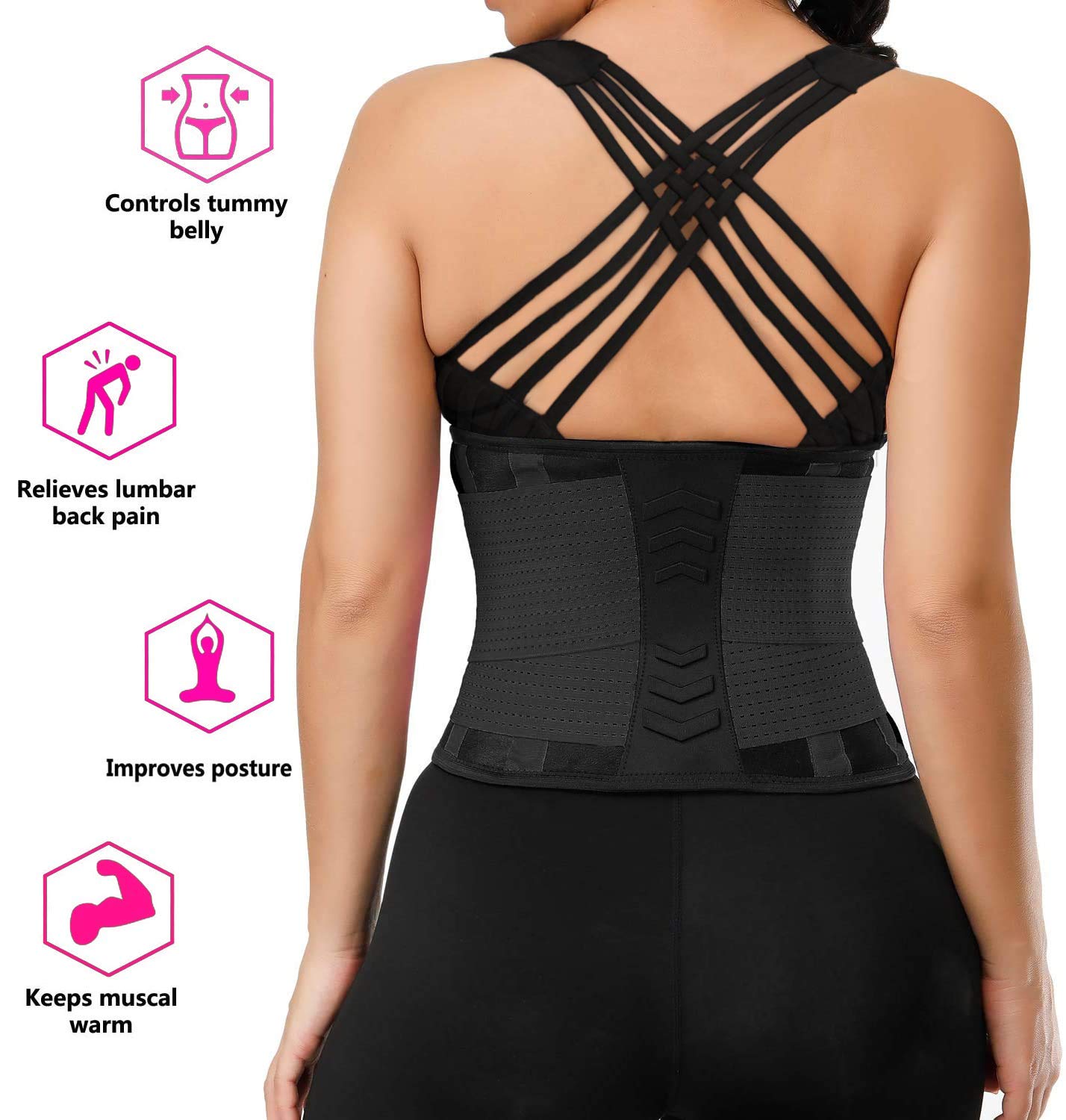 YIANNA Waist Trainer Belt for Women — image 2