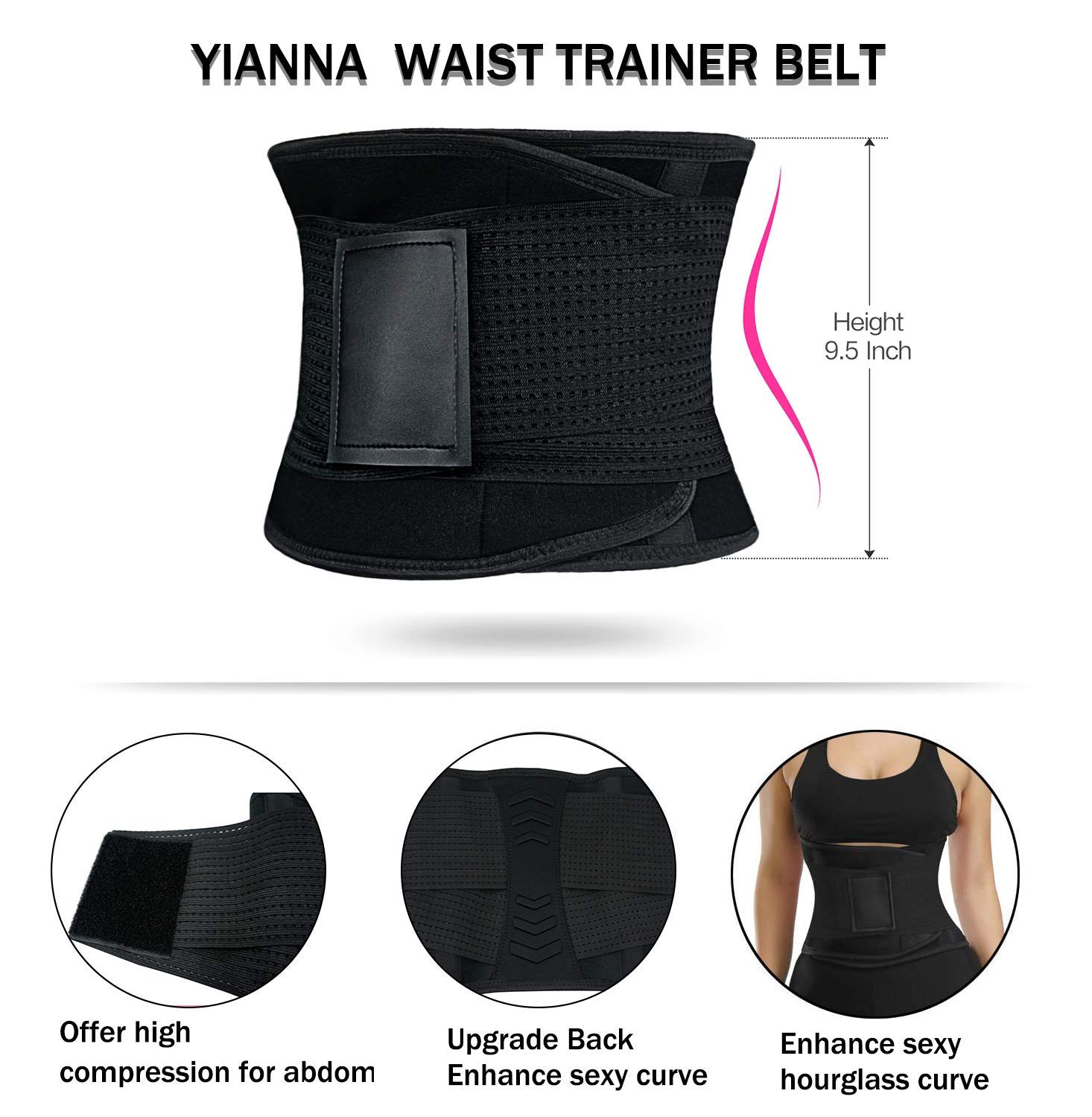 YIANNA Waist Trainer Belt for Women — image 4