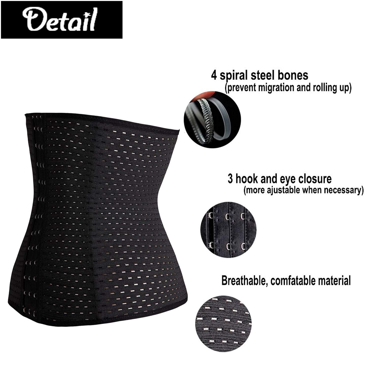 LYZ Waist Slimming Shapewear Body Shaper Girdle — image 3