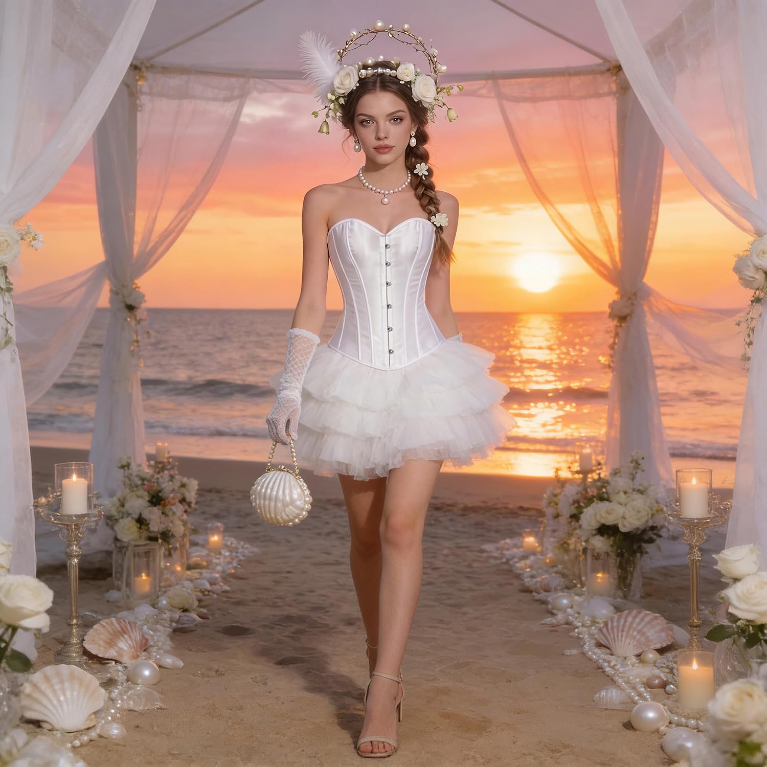 Zhitunemi Vintage Renaissance Corset for Women — image 7