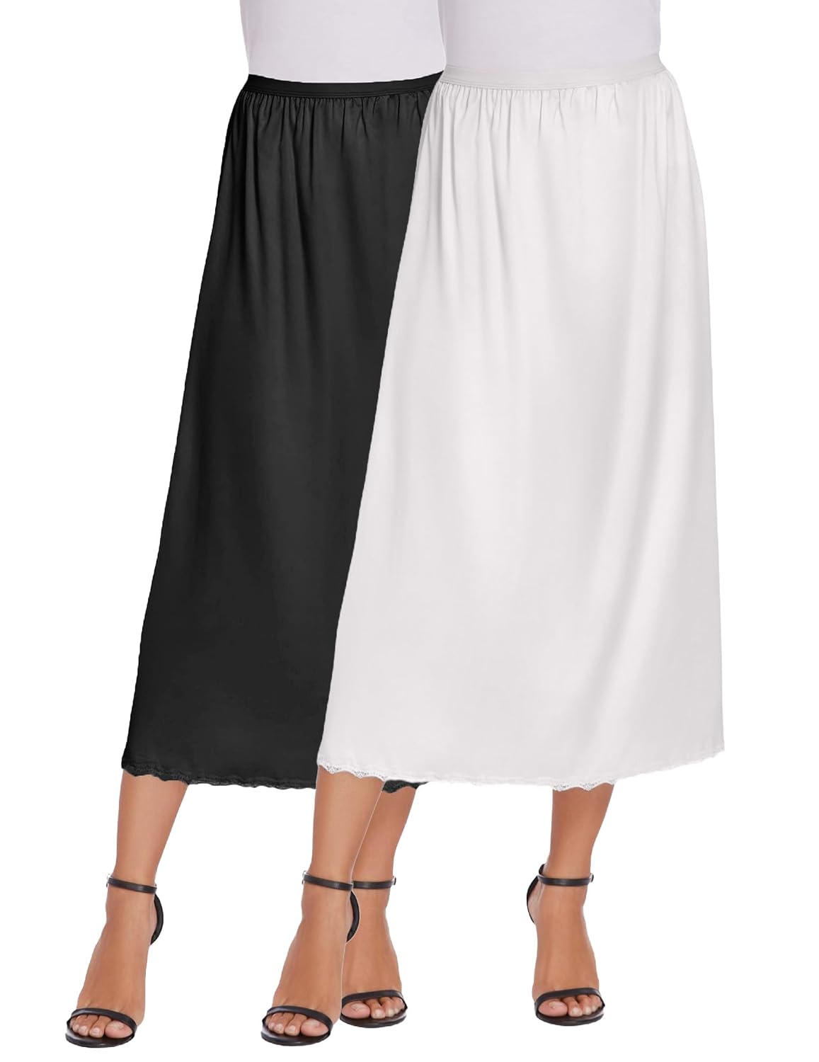 Avidlove Satin Lace Half Slip Underskirt — image 10