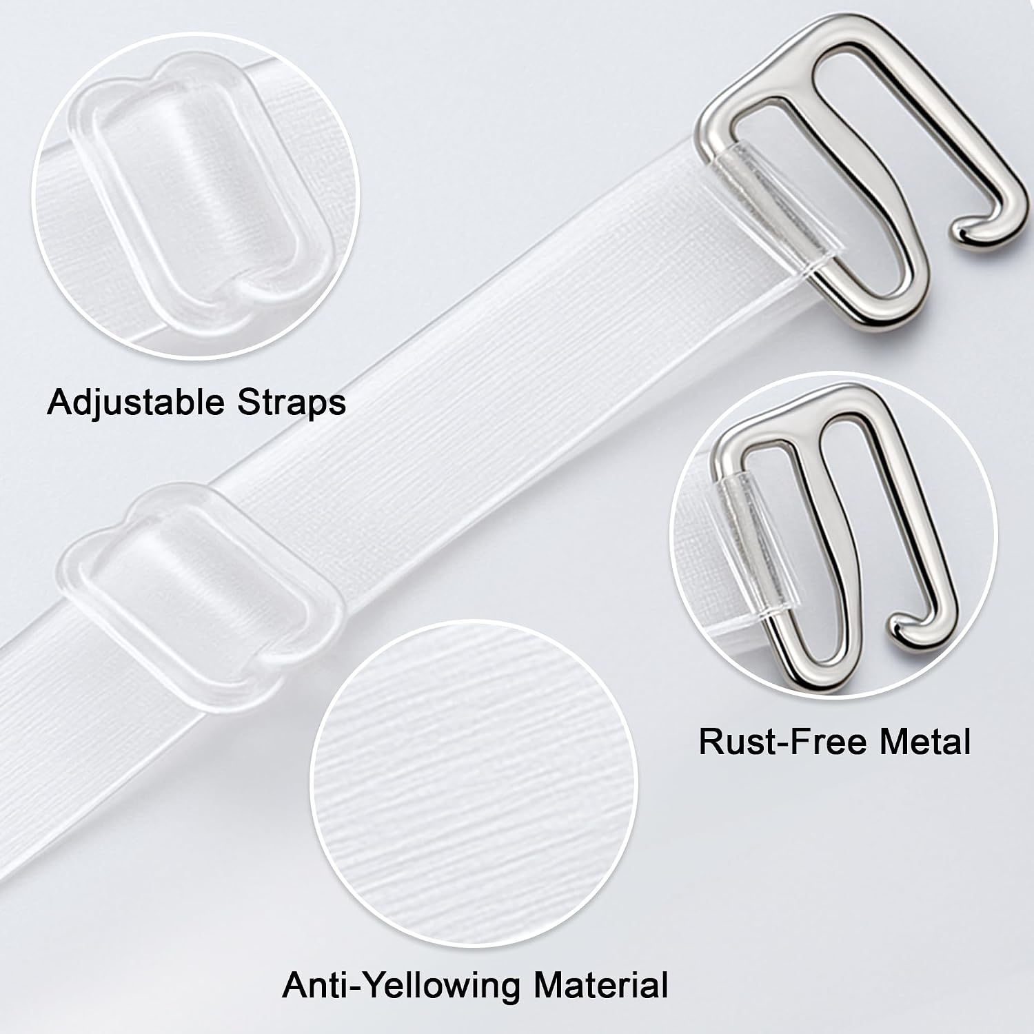Fashion First Aid Clear Bra Straps — image 7