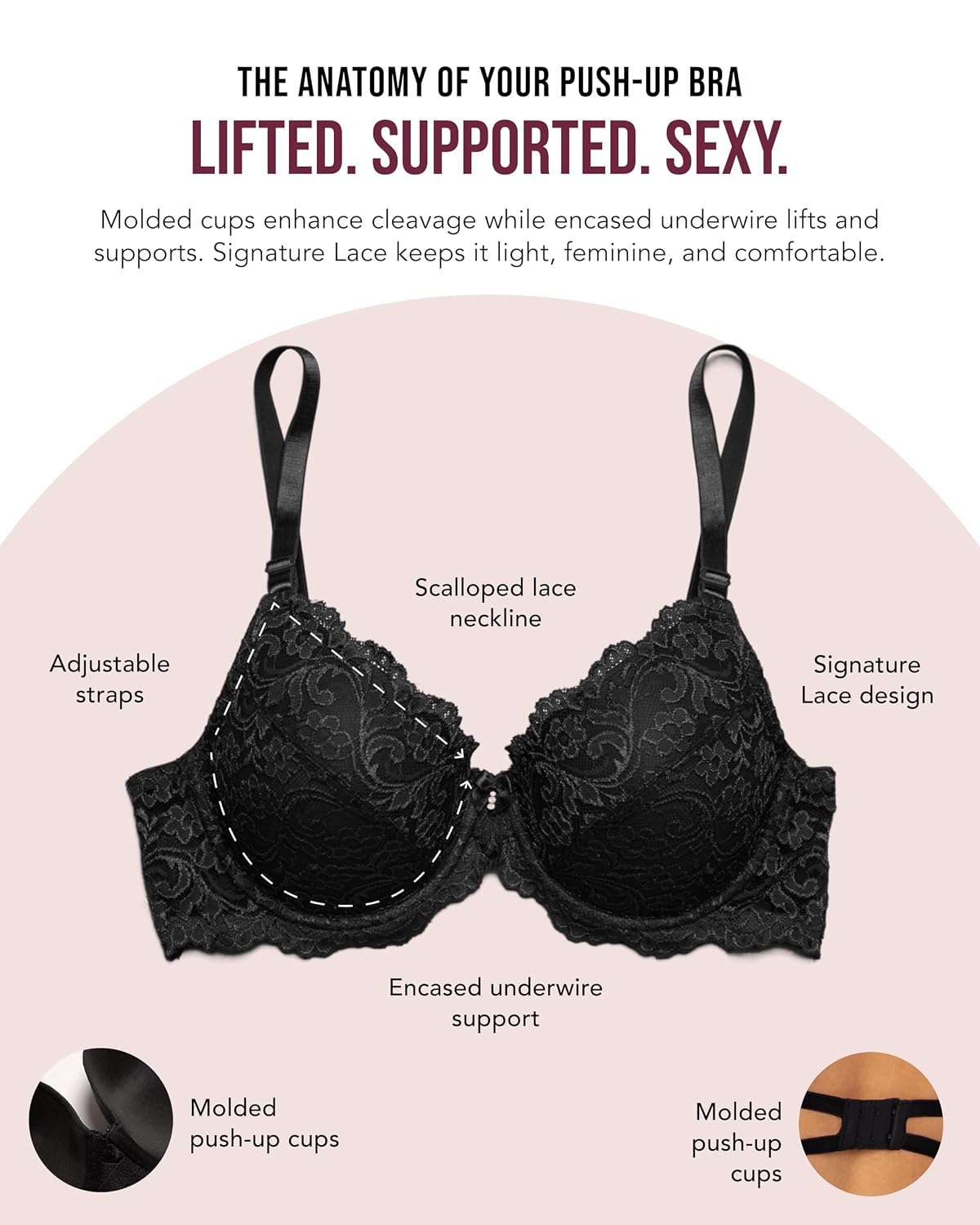 Smart & Sexy Signature Lace Push-Up Bra — image 5