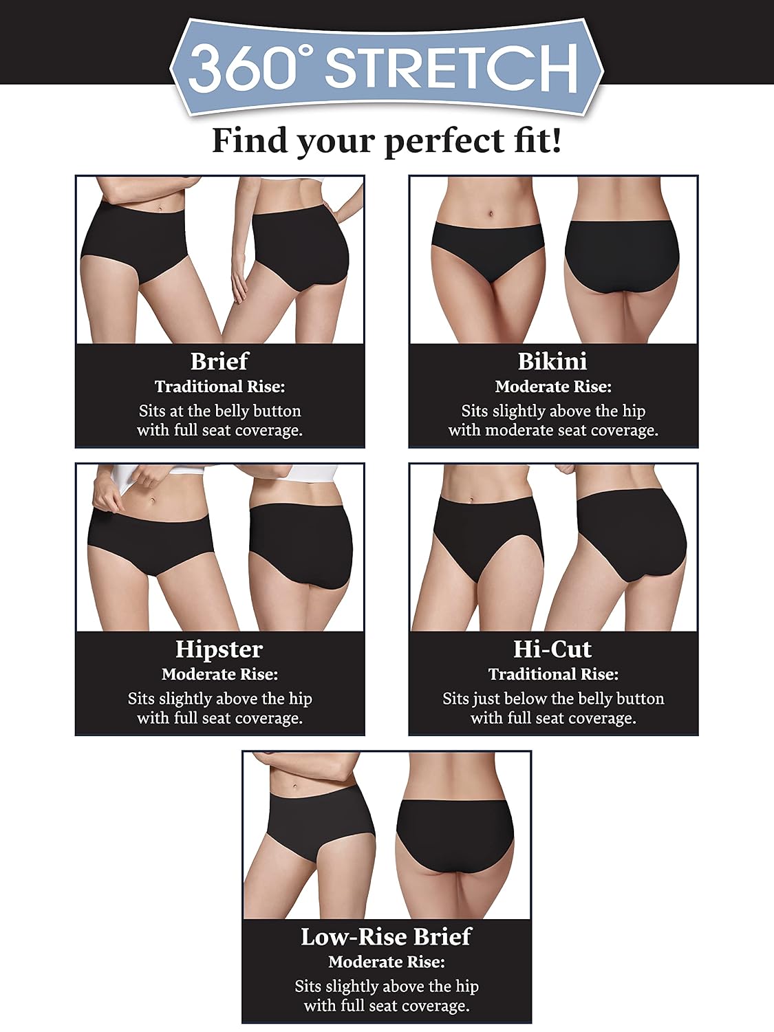 Fruit of the Loom No Show Seamless Underwear — image 9
