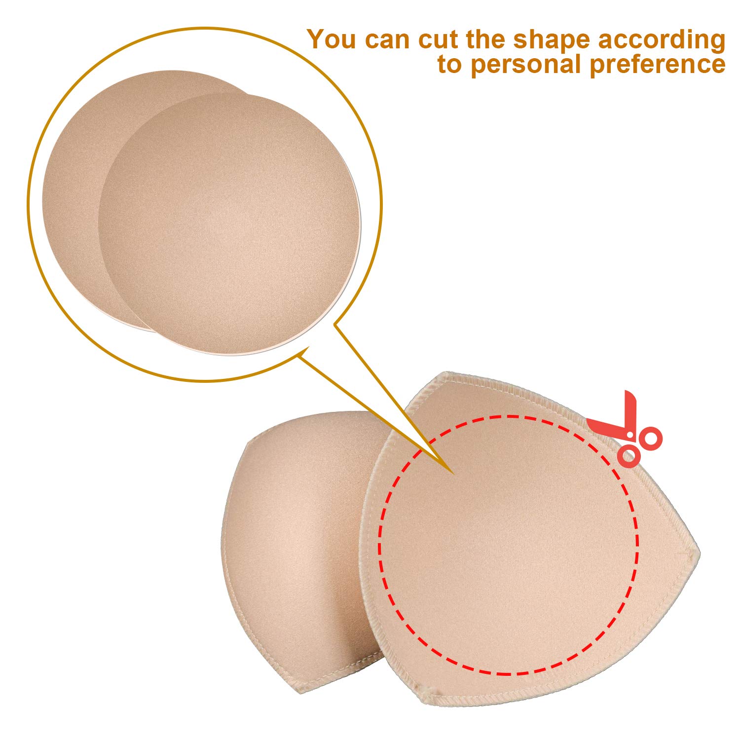 TopBine Removable Padded Bra Inserts — image 6