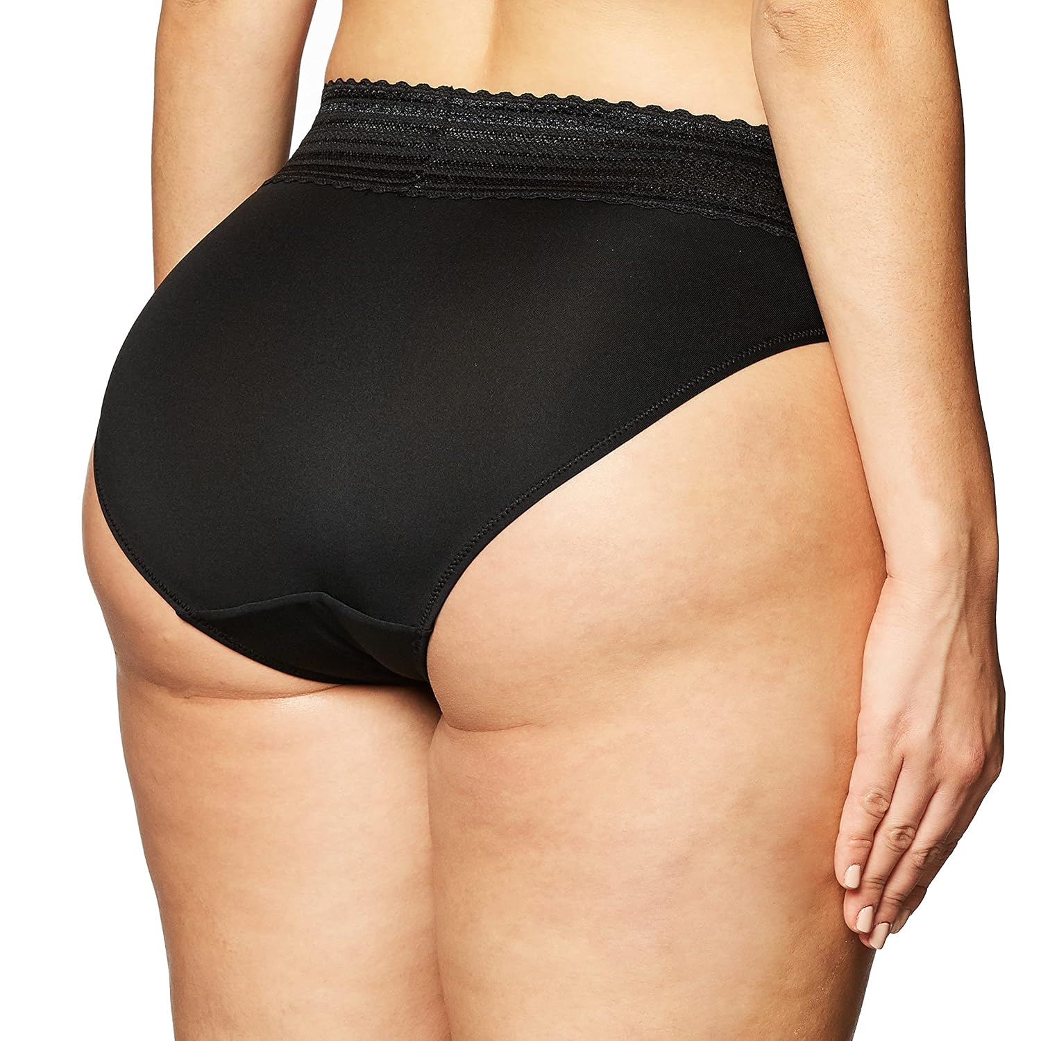 Warner's Lace Microfiber Hi-Cut Panty — image 2