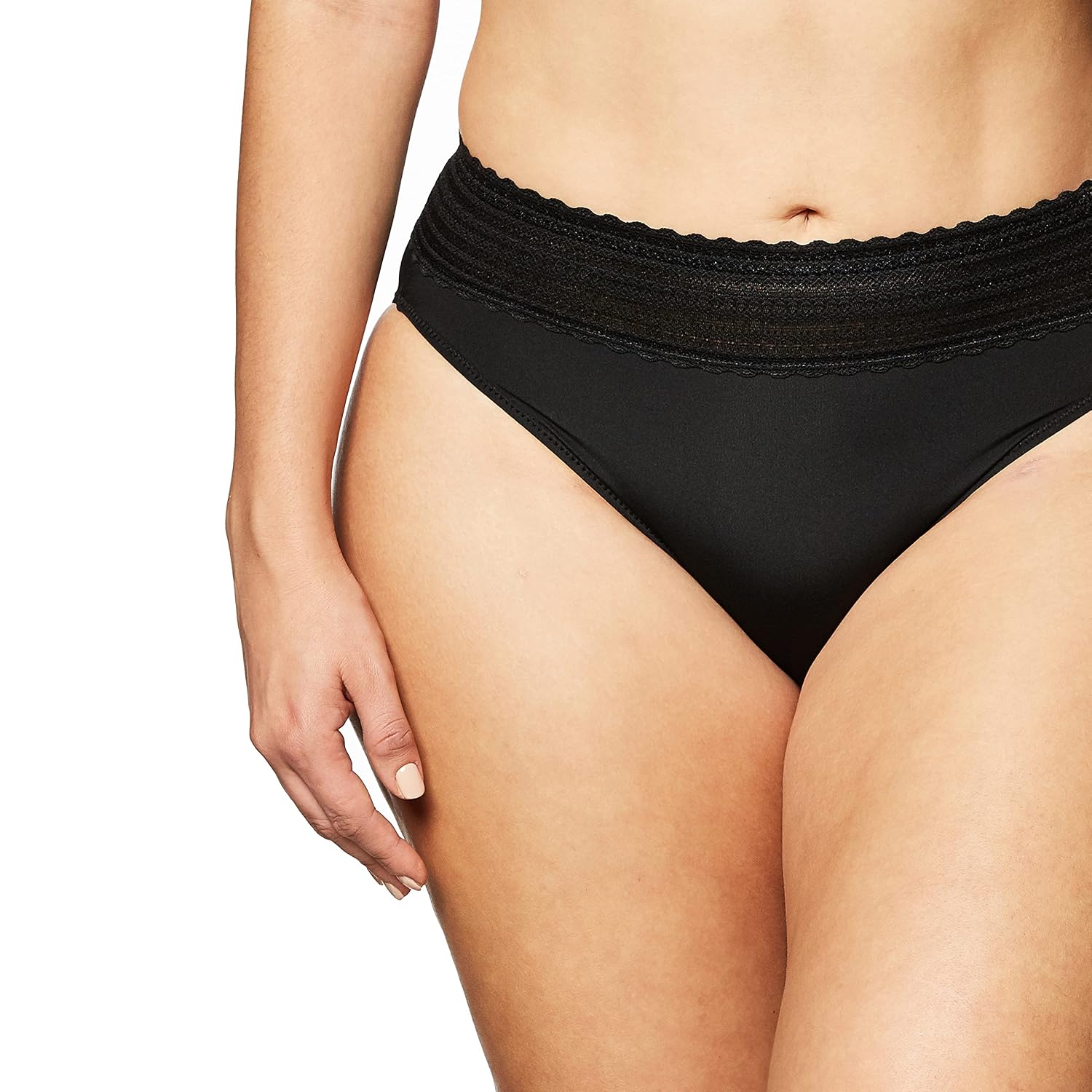 Warner's Lace Microfiber Hi-Cut Panty — image 3
