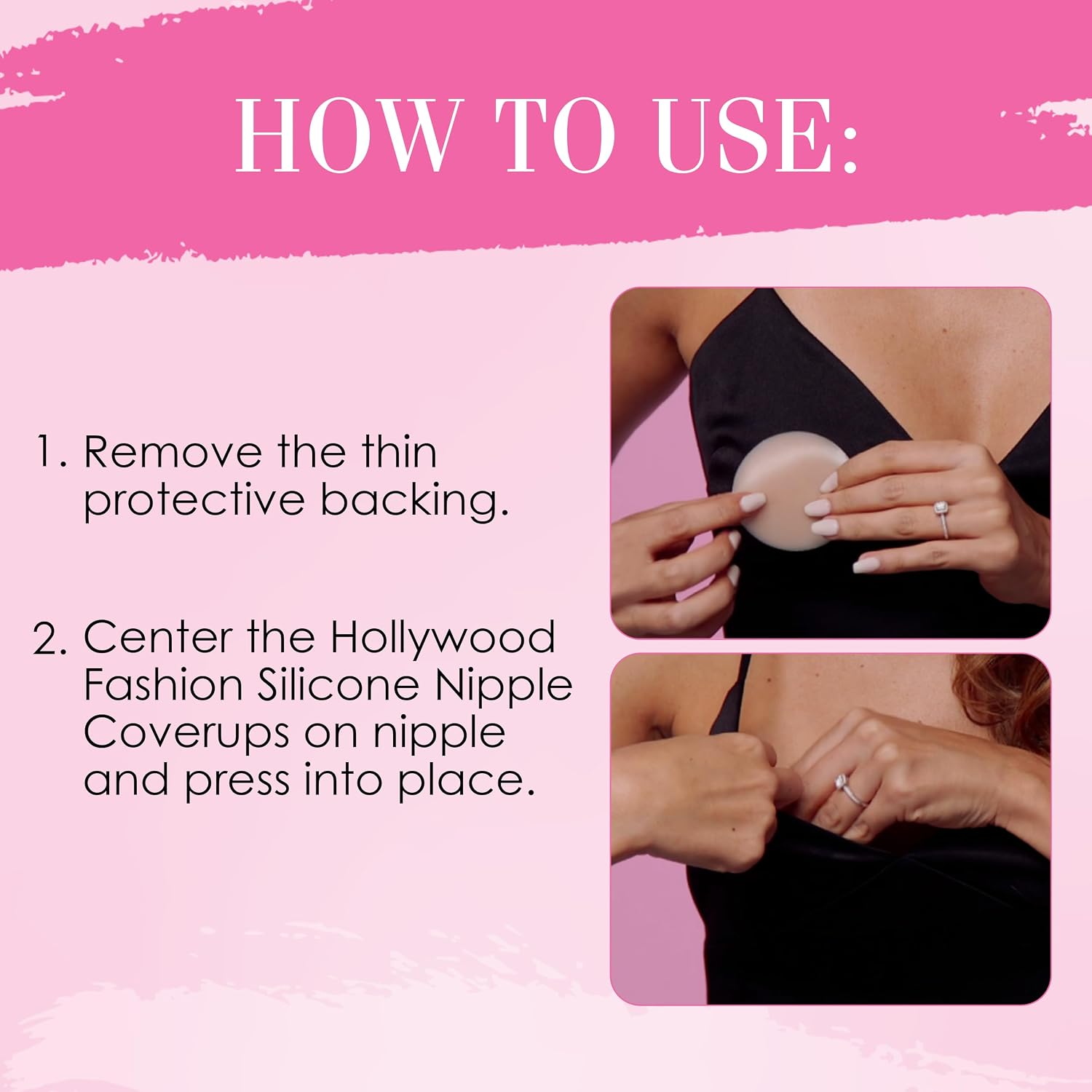 Hollywood Fashion Secrets Silicone Nipple Covers — image 5
