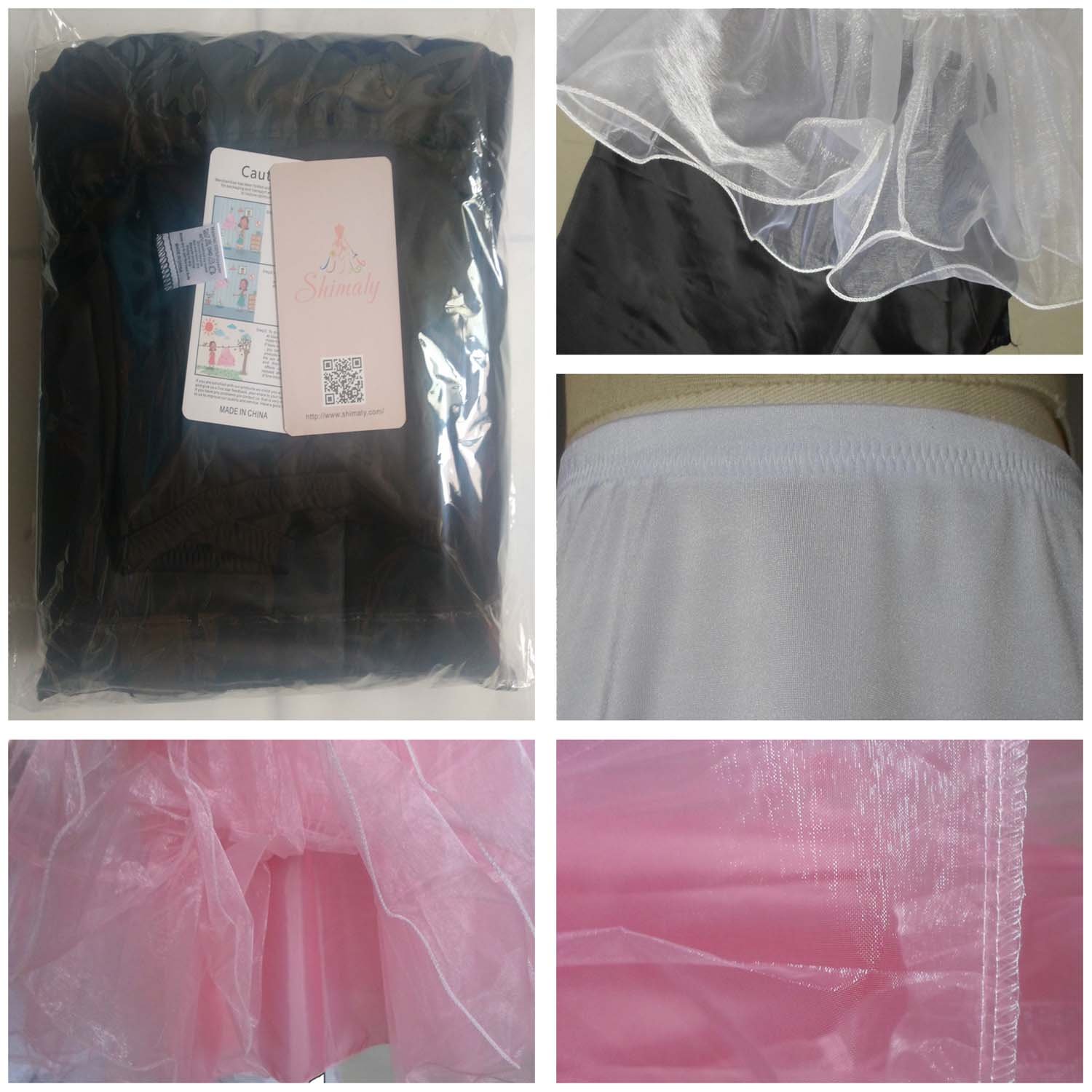 Shimaly Women's 50s Vintage Crinoline Petticoat Tutu Slip — image 4