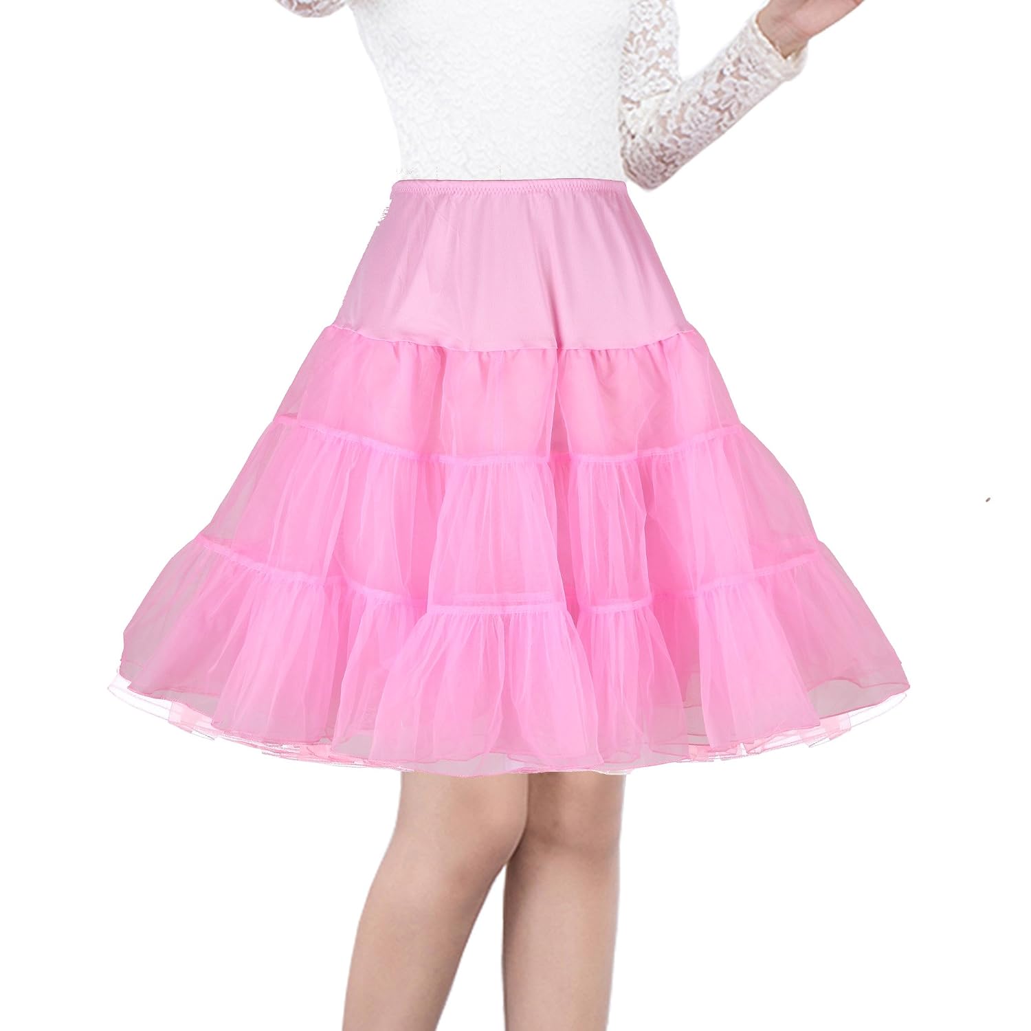 Shimaly Women's 50s Vintage Crinoline Petticoat Tutu Slip — image 11