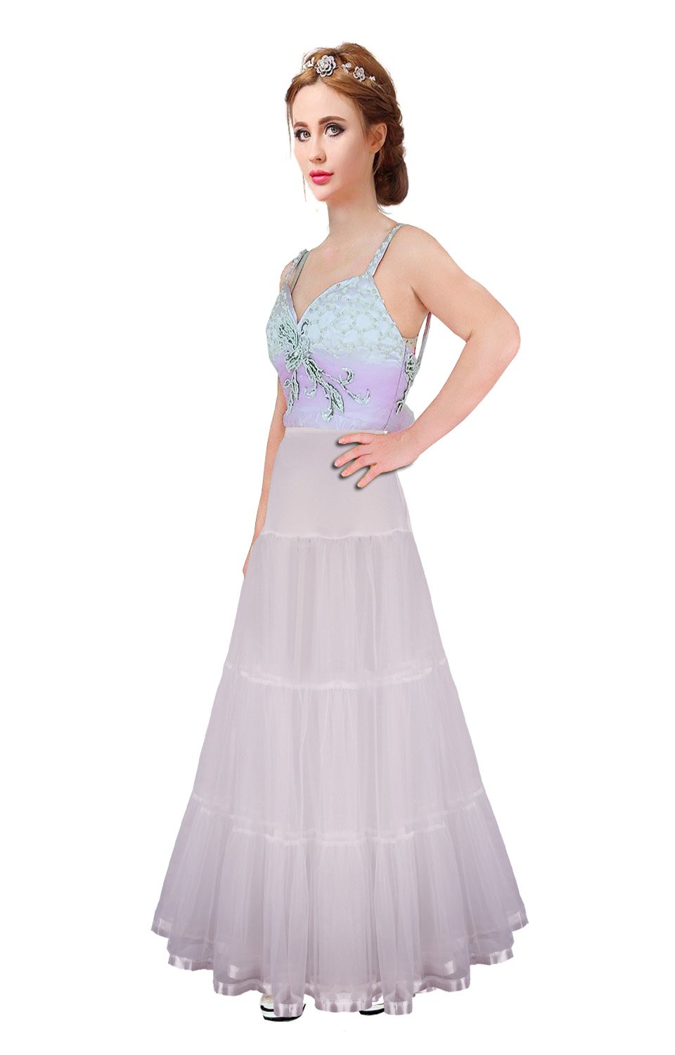 Shimaly Floor Length Wedding Petticoat Underskirt — image 3