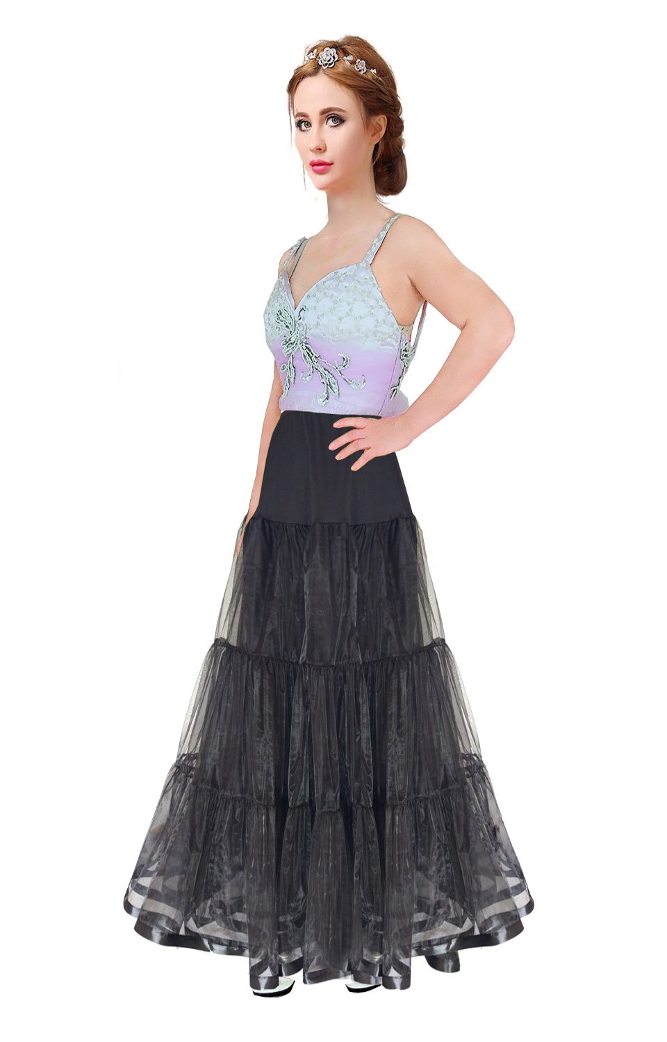 Shimaly Floor Length Wedding Petticoat Underskirt — image 3