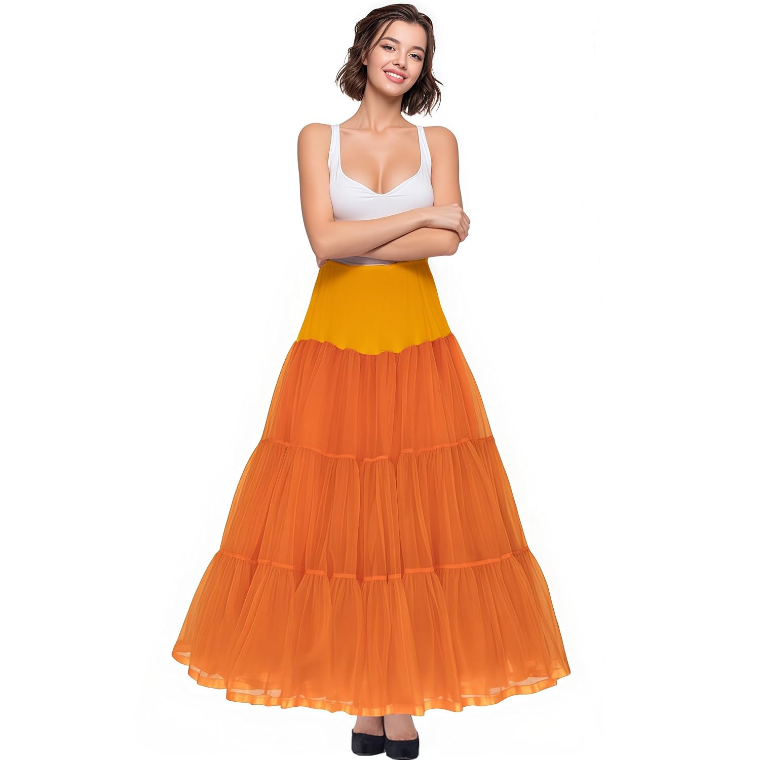 Shimaly Floor Length Wedding Petticoat Underskirt — image 11