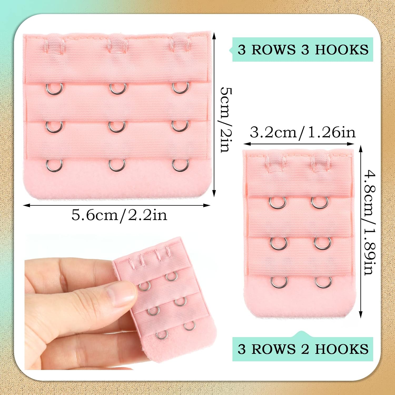 EBOOT Bra Extender Set for Women — image 3