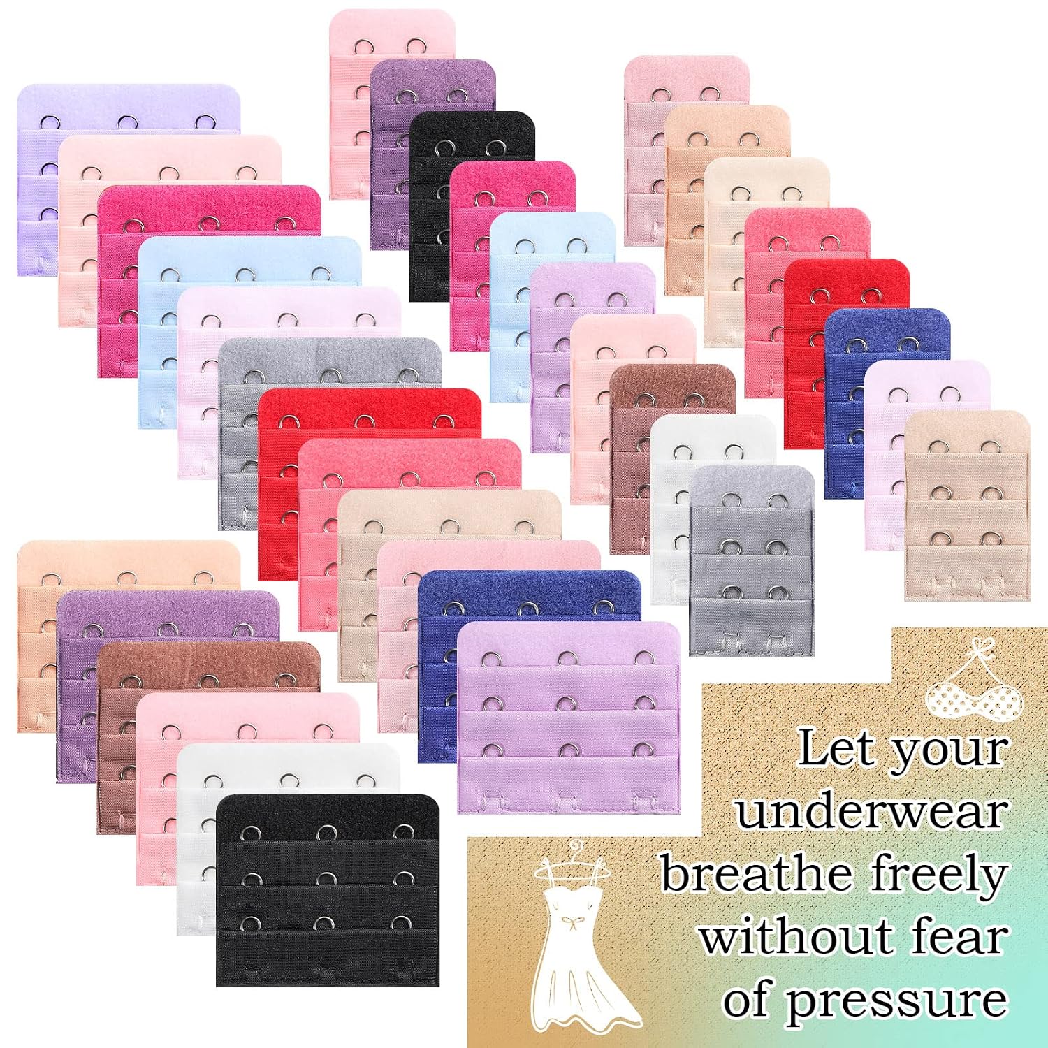 EBOOT Bra Extender Set for Women — image 6