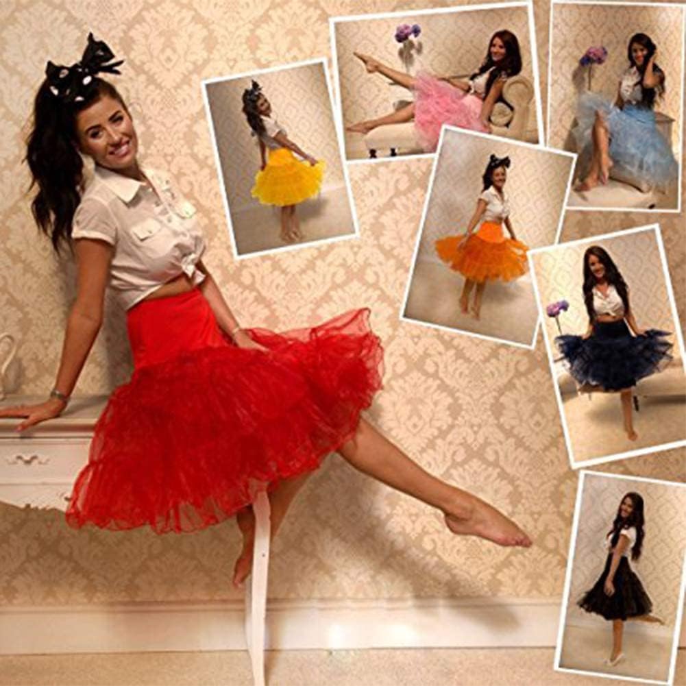 Kumeng Women's 50s Vintage Petticoat Underskirt — image 2