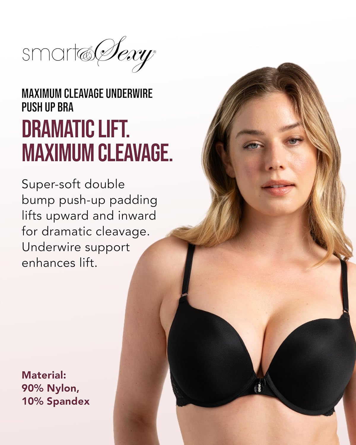 Smart & Sexy Maximum Cleavage Underwire Push-Up Bra — image 6