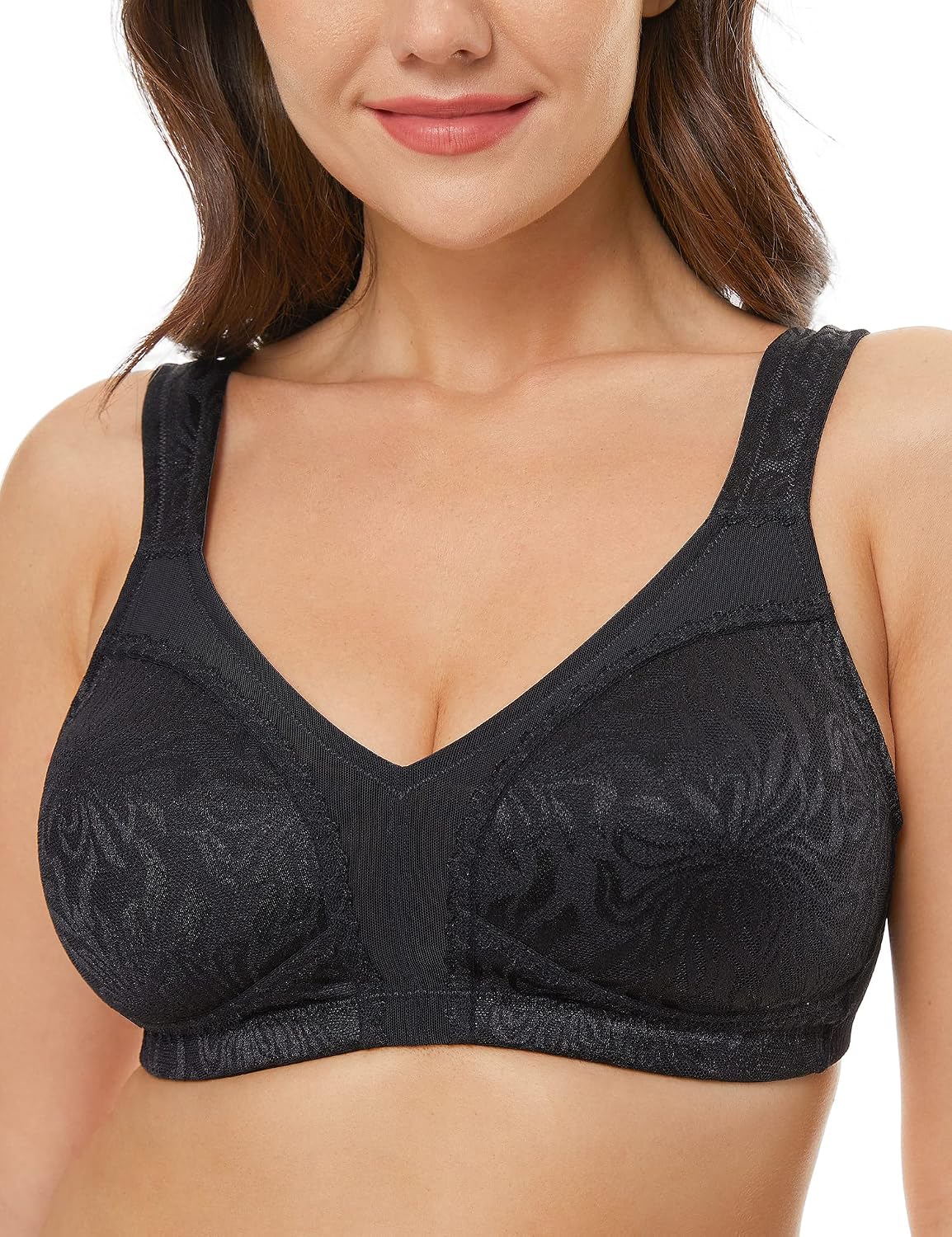 Wingslove Full Coverage Wire-Free Minimizer Bra