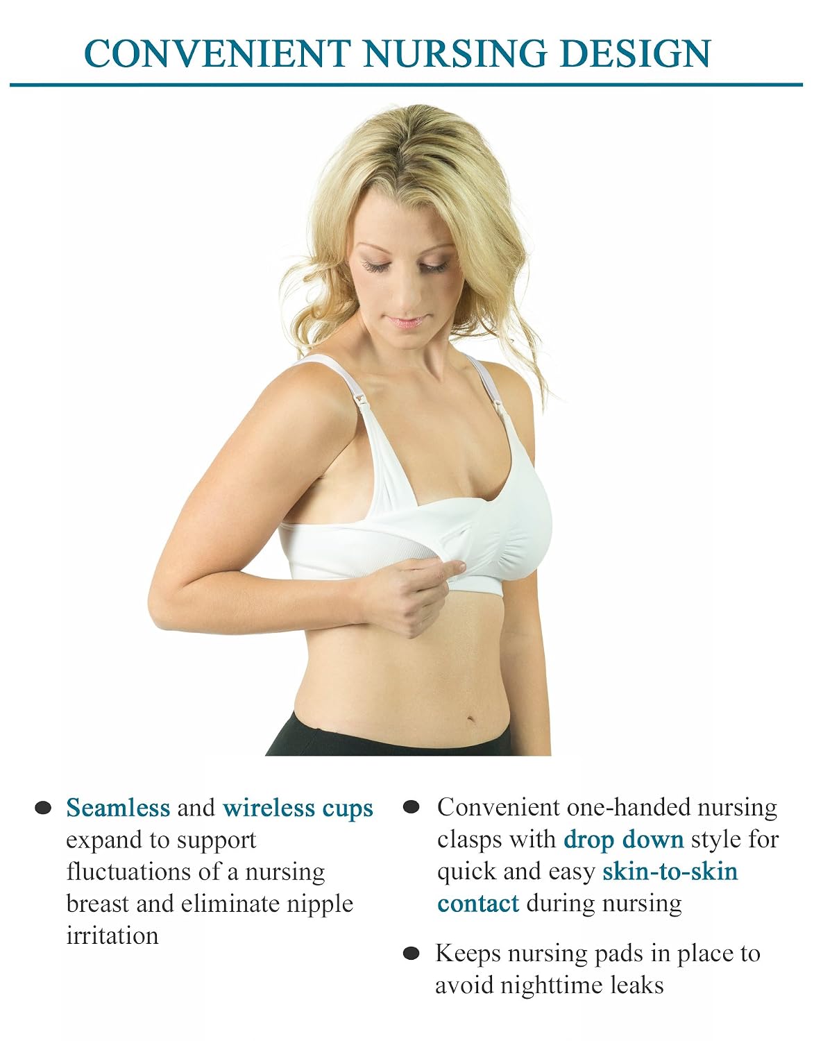 Rumina Seamless Hands-Free Nursing Bra — image 5