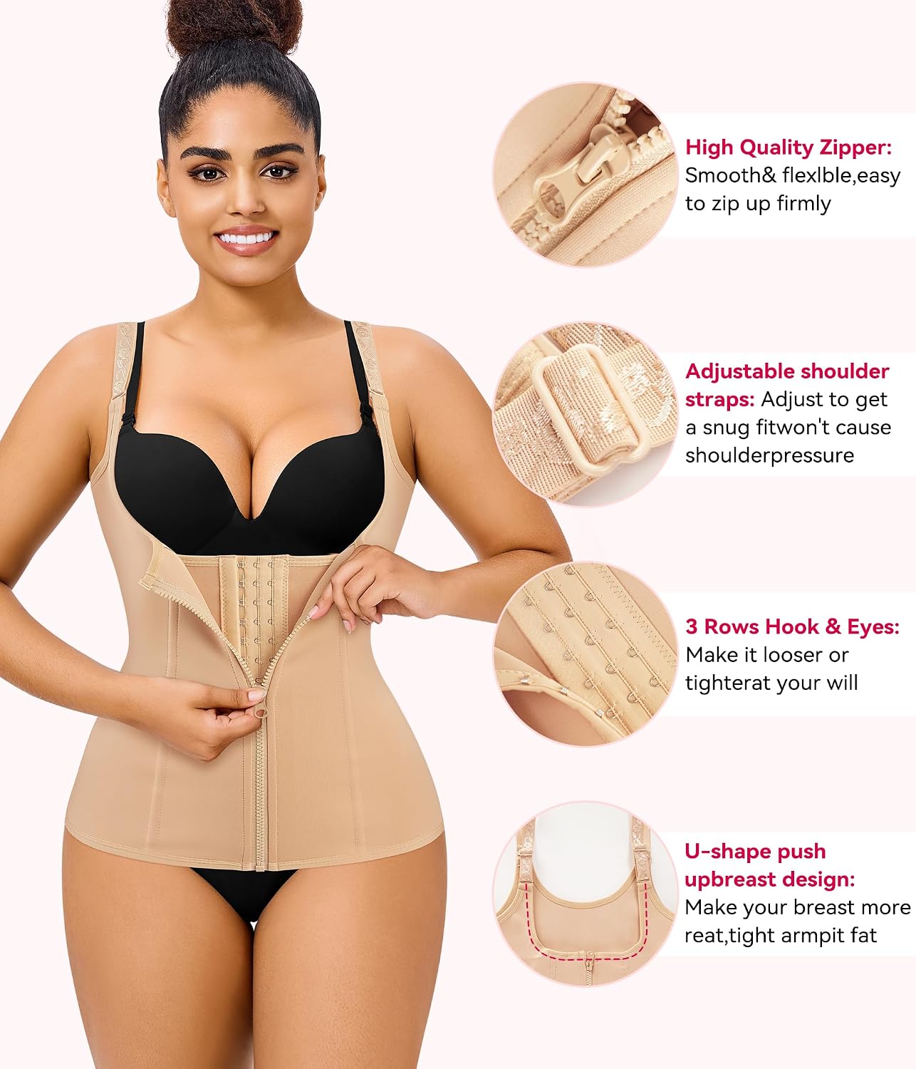 Gotoly Waist Cincher Tank Top Body Shaper — image 3