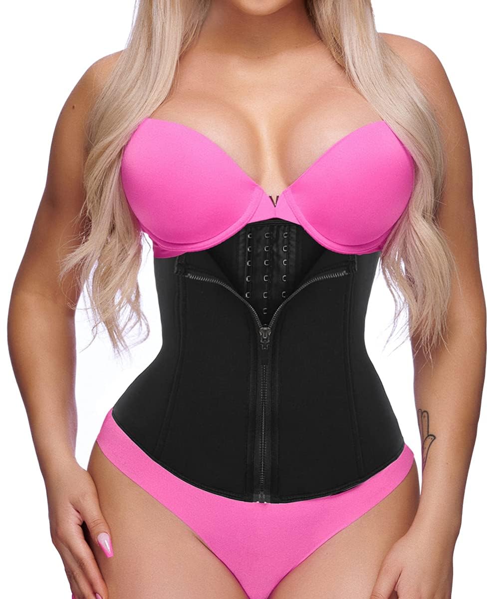GainKee Neoprene Clip and Zip Waist Trainer